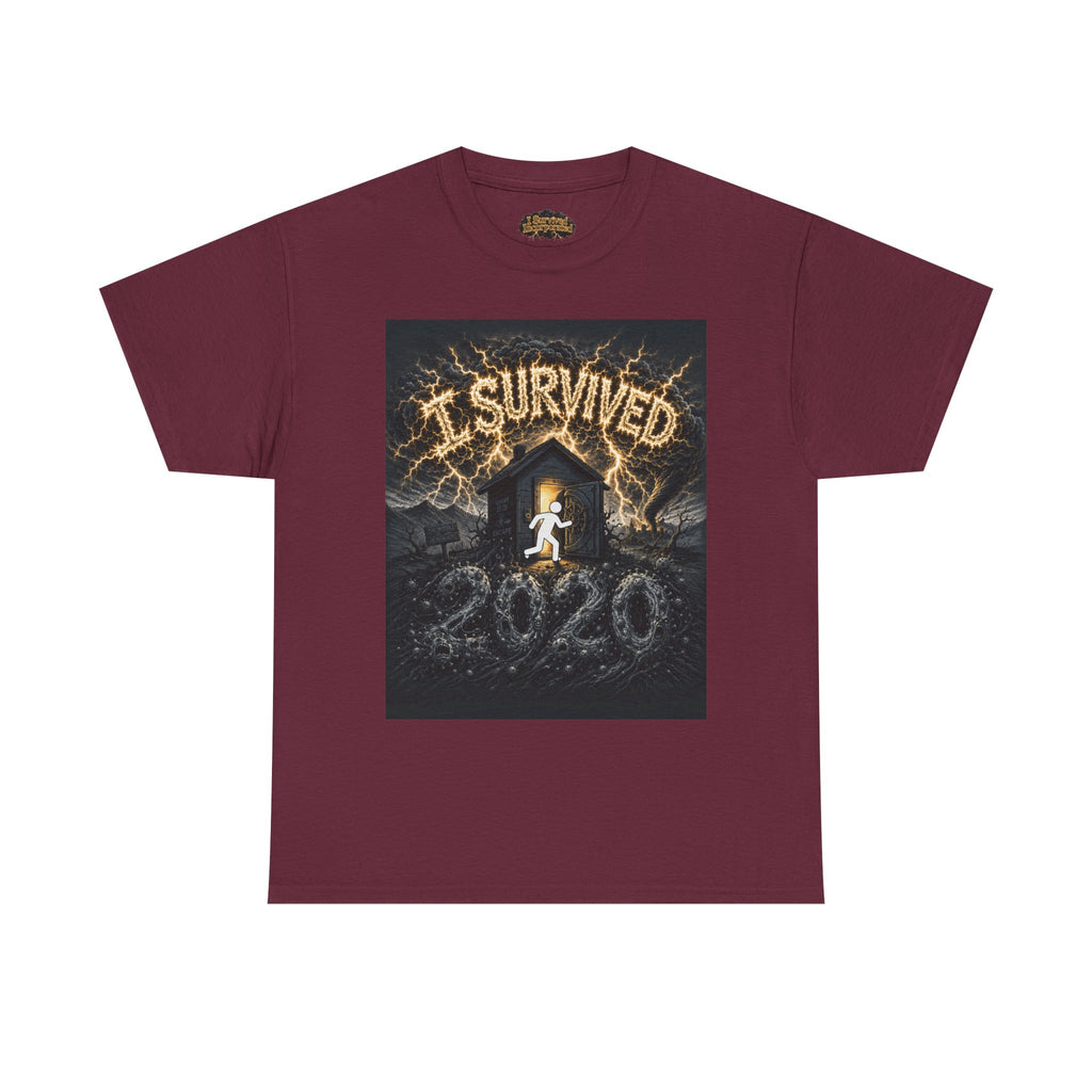 I Survived 2020 — Original PILOT Design Unisex Heavy Cotton Tee