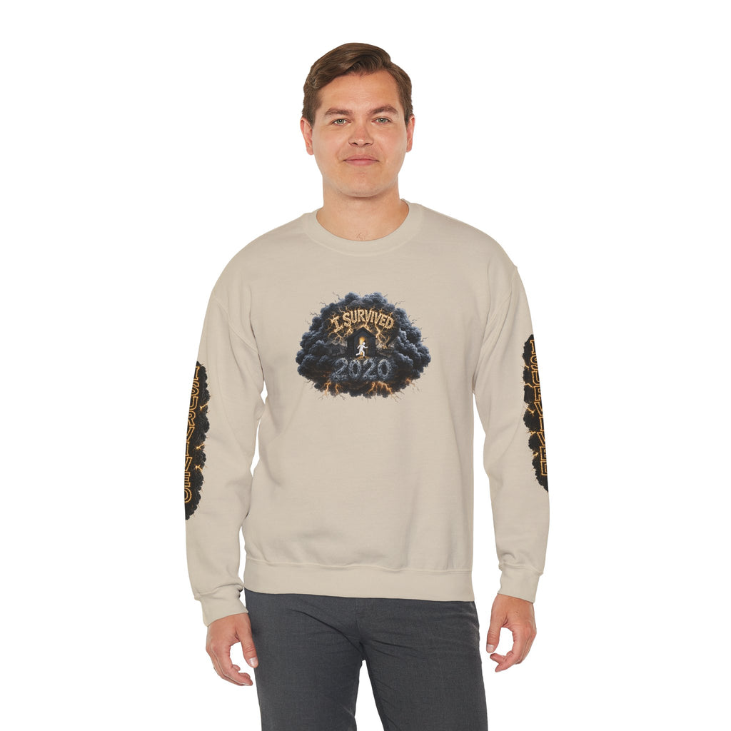 I Survived 2020 — Original PILOT Design: Director's Cut Special Edition Unisex Heavy Blend™ Crewneck Sweatshirt
