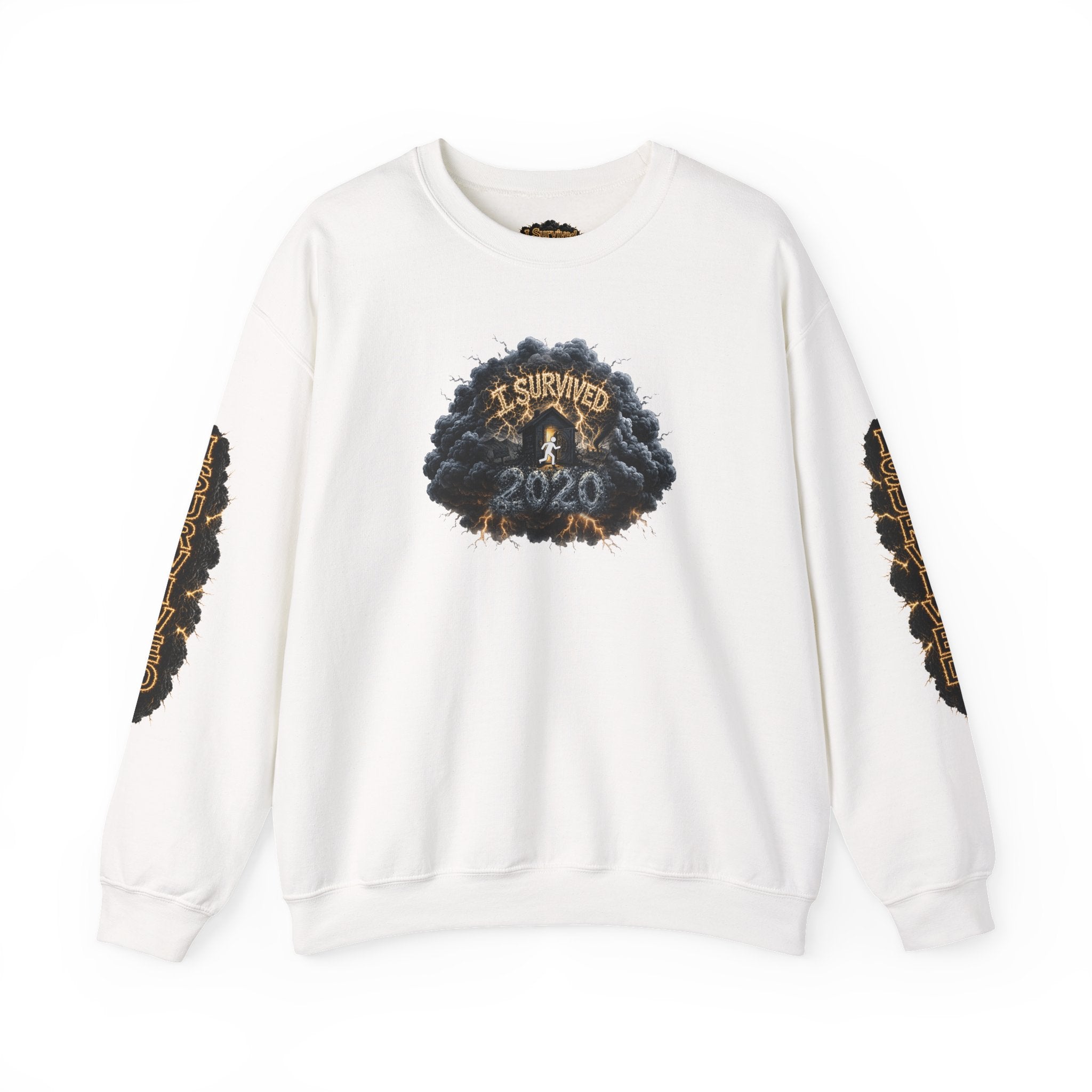 I Survived 2020 — Original PILOT Design: Director's Cut Special Edition Unisex Heavy Blend™ Crewneck Sweatshirt