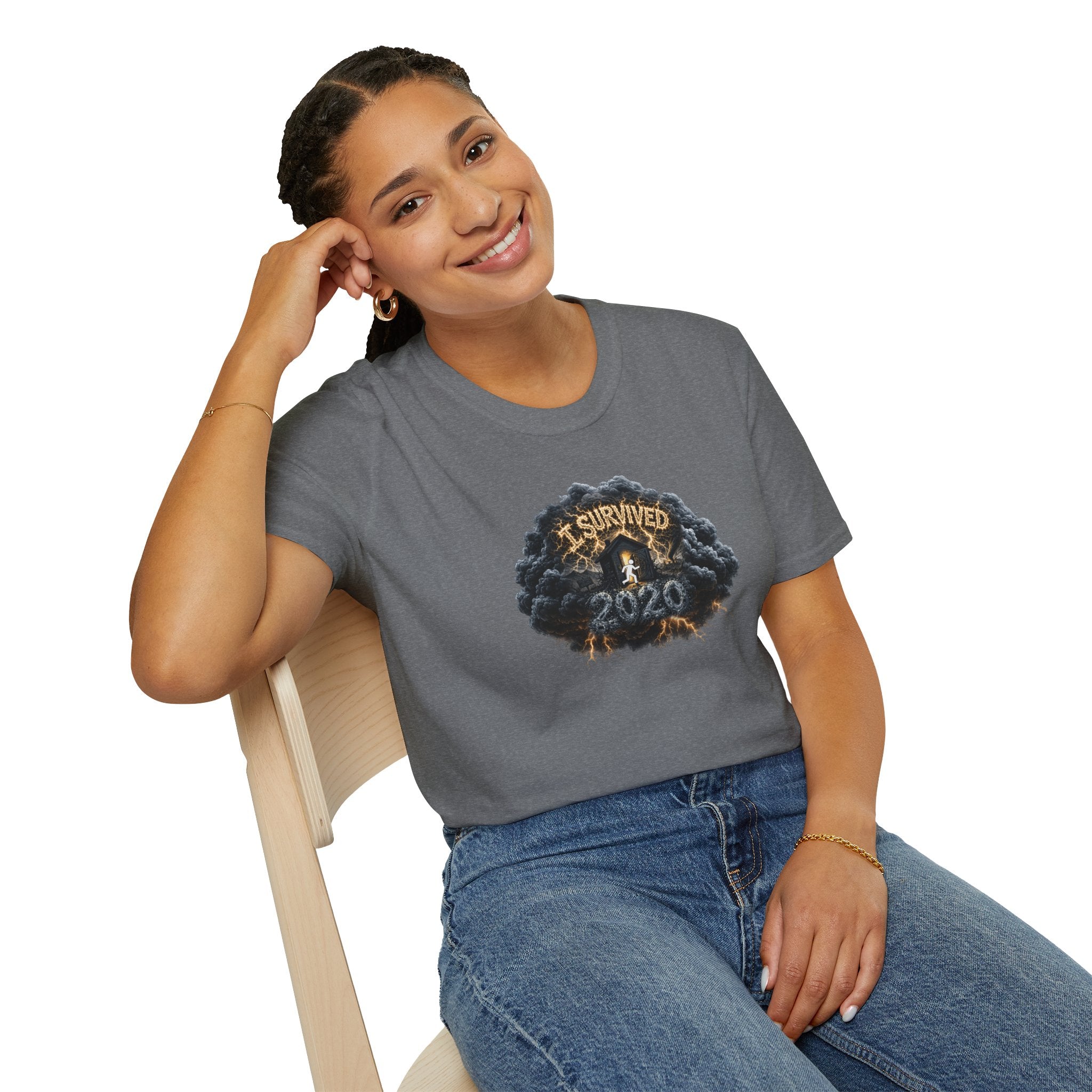 I Survived 2020 —  Original PILOT Design: Director's Cut Unisex Softstyle T-Shirt