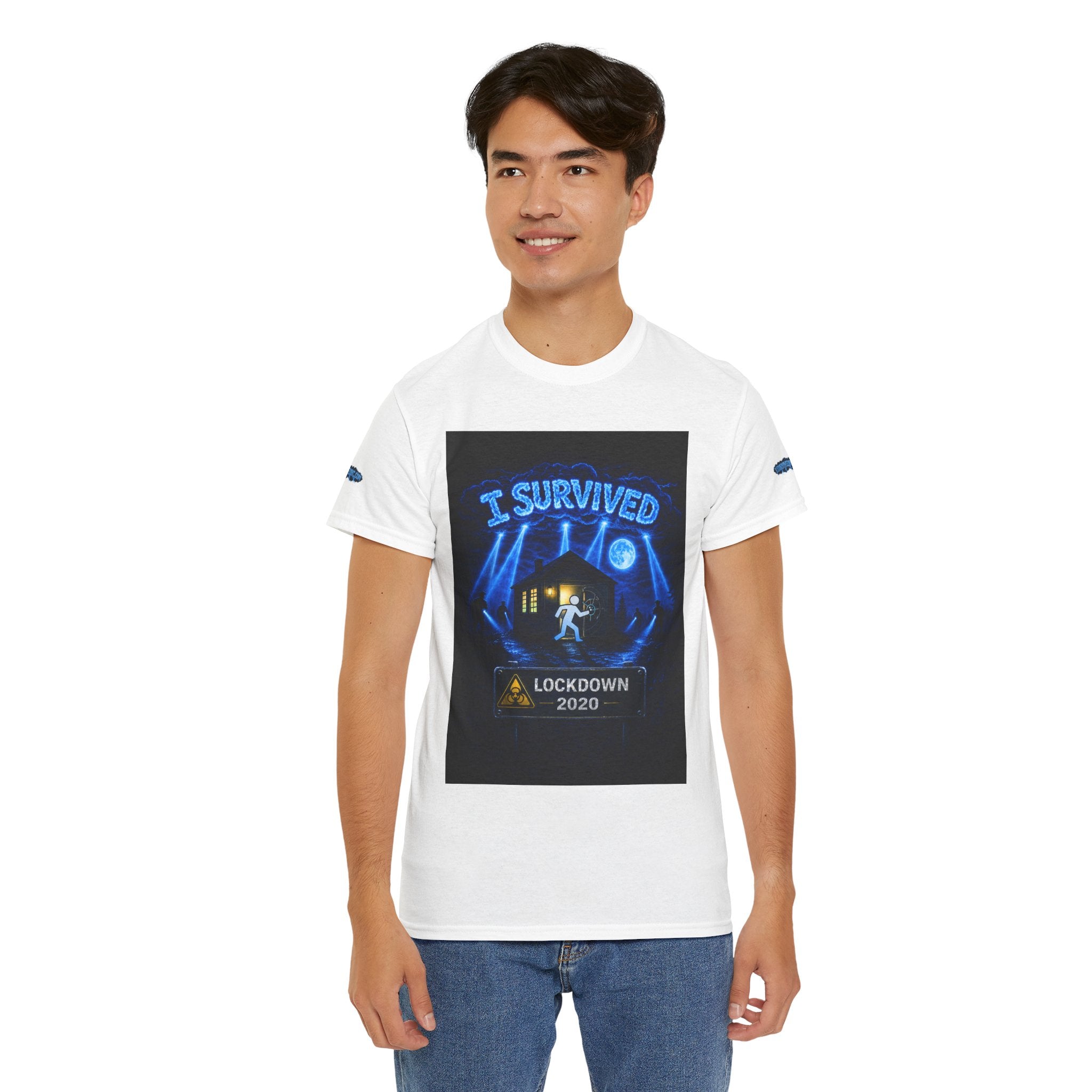 I Survived 2020 — S3:E3 "Remote Schooling" | Lockdown Edition Documentary Unisex Heavy Cotton Tee (SPECIAL EDITION)