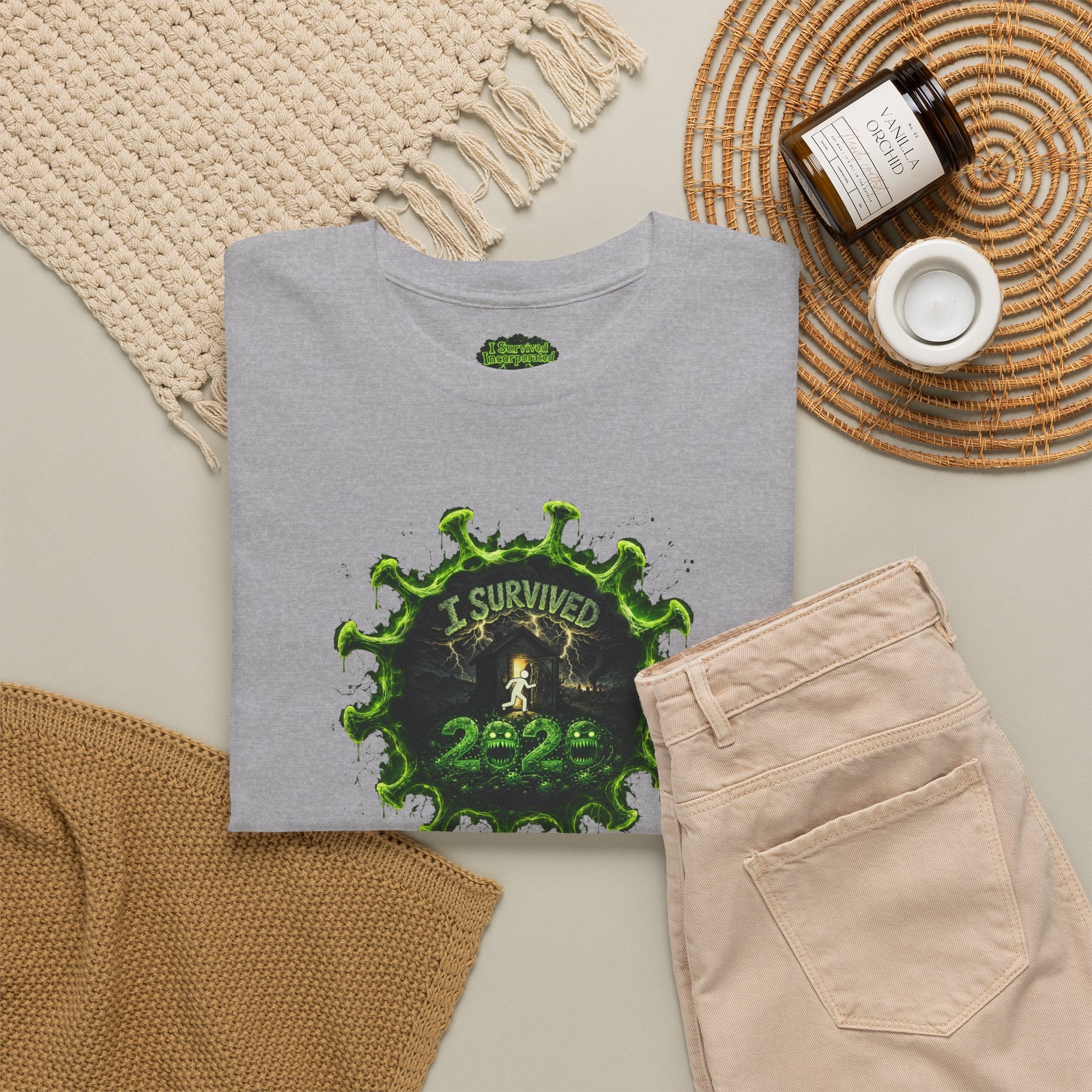 I Survived 2020 — PANDEMIC S1:E2: Director's Cut "The Coming of COVID" Unisex Heavy Cotton Tee