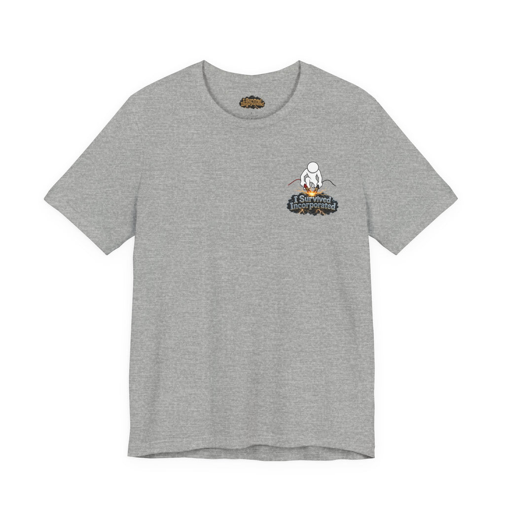 I Survived 2020 — "Please Stand By" Test Pattern Tee Summer Premier Unisex Jersey Short Sleeve Tee