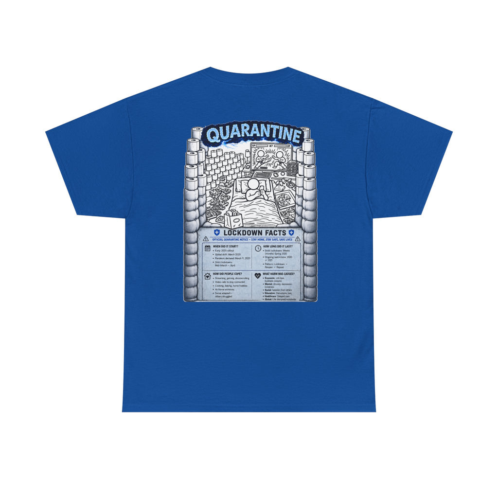 I Survived 2020 — LOCKDOWN S3:E1: "Quarantine" Unisex Heavy Cotton Tee