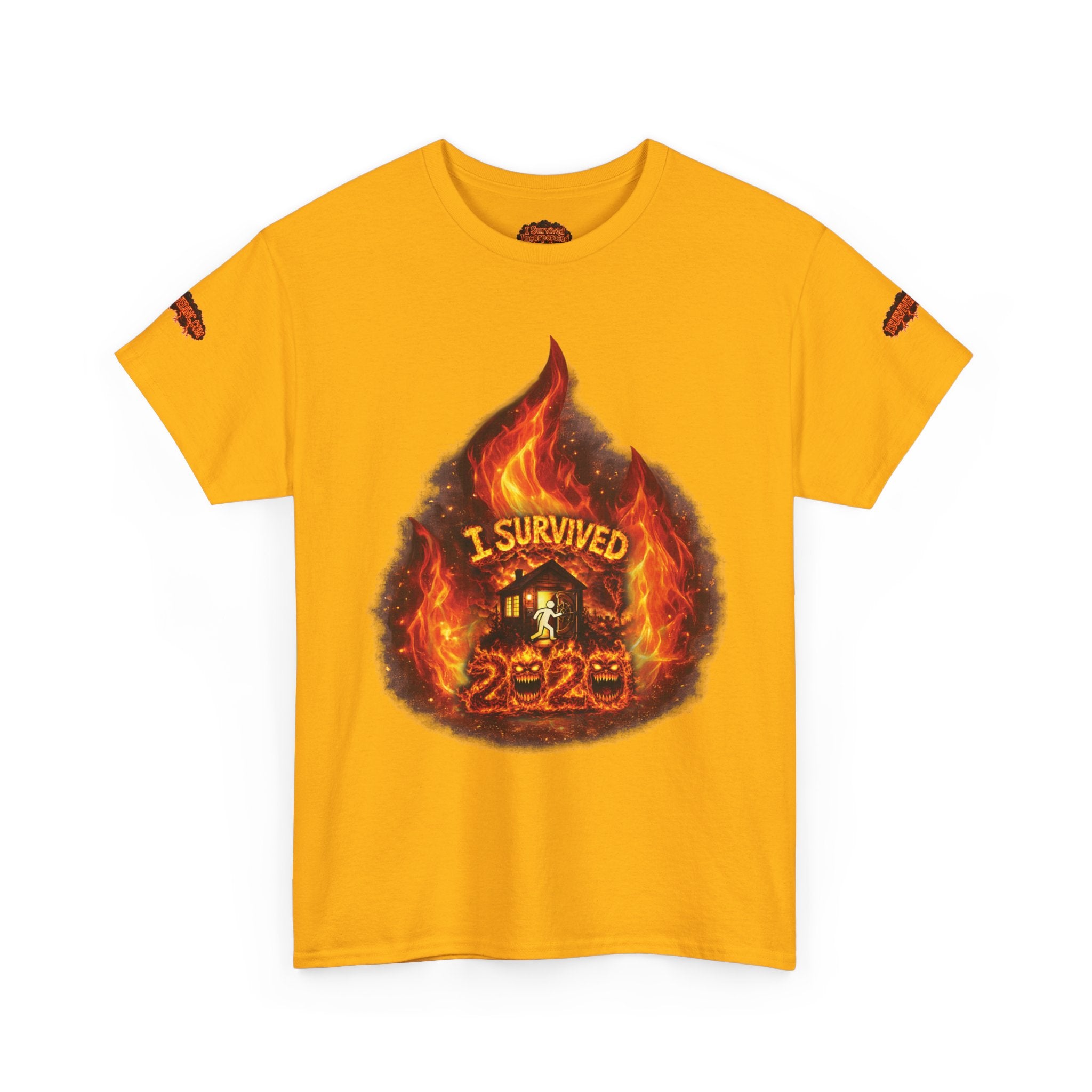 I Survived 2020 — Director's Cut S2:E2 "The Bobcat Fire" | Wildfire Edition Memorial Unisex Heavy Cotton Tee (SPECIAL EDITION)