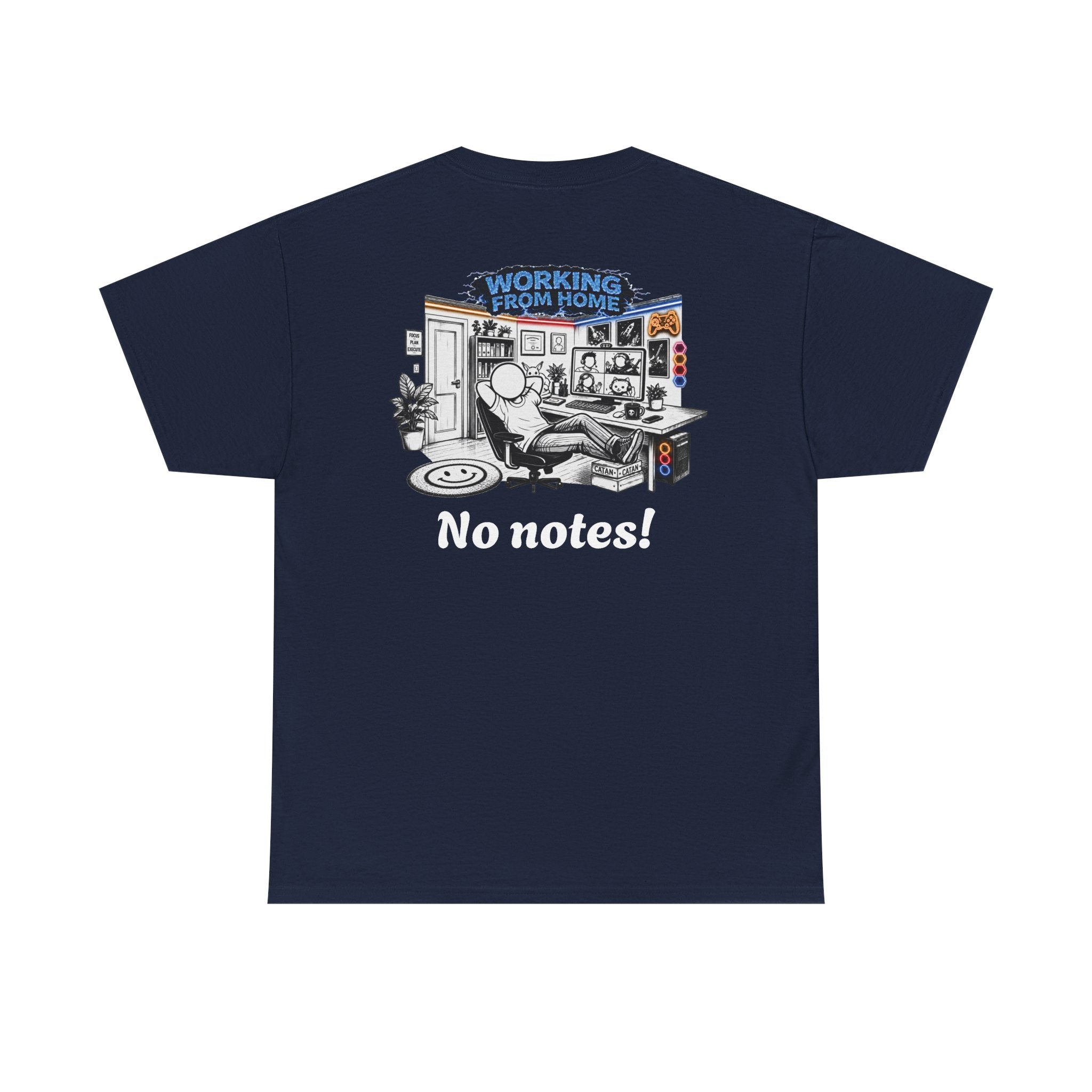 I Survived 2020 — LOCKDOWN S3:E4: Director's Cut "Working From Home" Unisex Heavy Cotton Tee