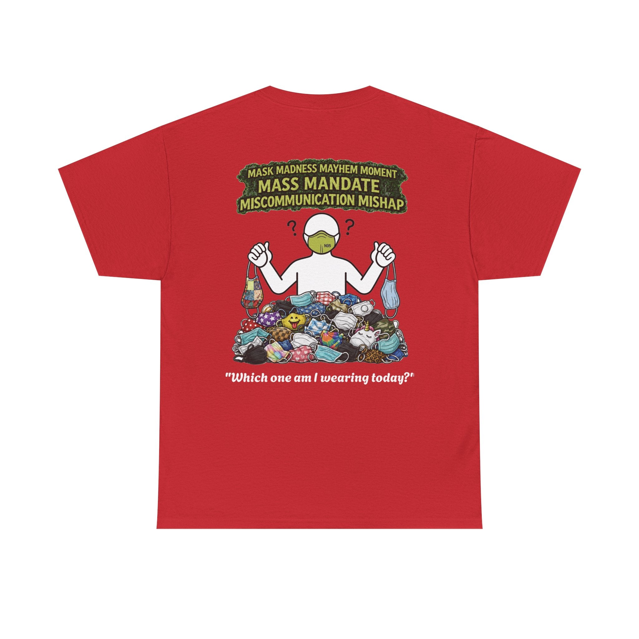 I Survived 2020 — Director's Cut S1:E4 "Mask Madness Mayhem Moment" | Pandemic Edition Unisex Heavy Cotton Tee