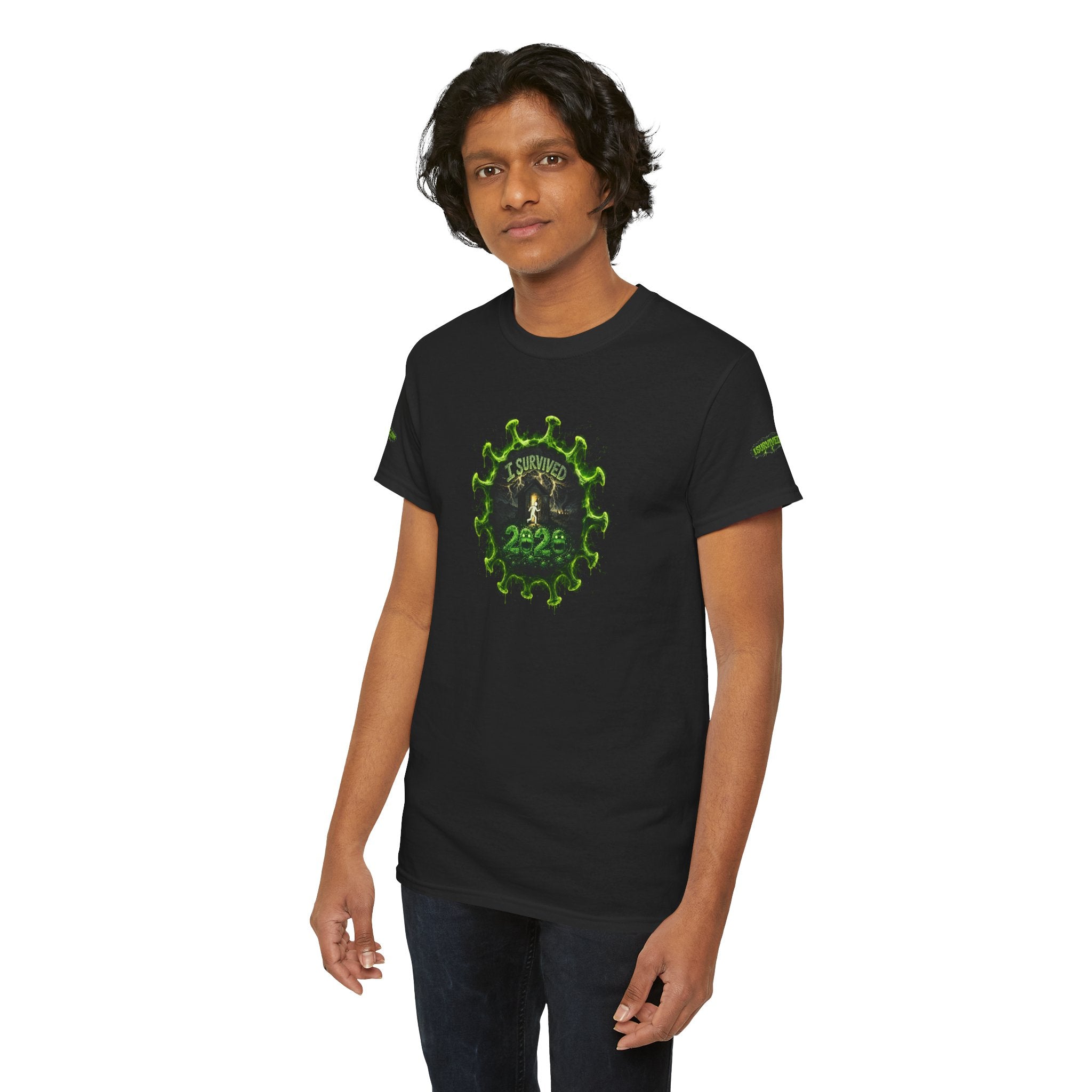 I Survived 2020 — PANDEMIC S1:E5: Director's Cut Special Edition "Delivery Doomsday" Unisex Heavy Cotton Tee