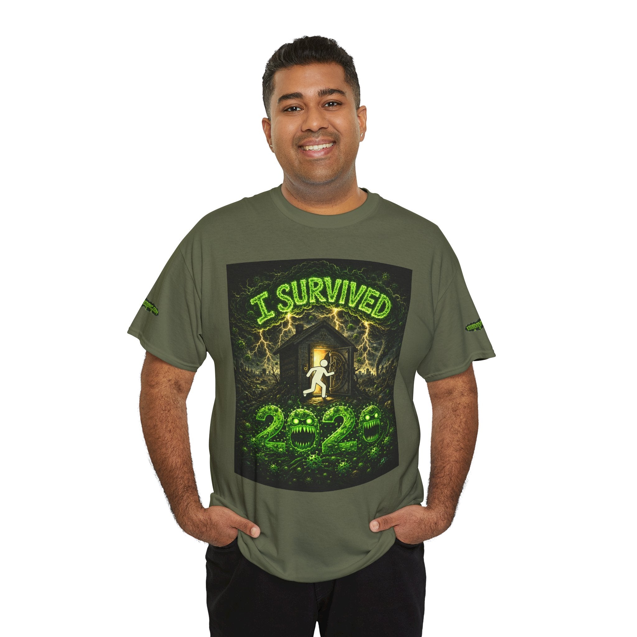 I Survived 2020 — S1:E3 "The Jab!" | Pandemic Edition Unisex Heavy Cotton Tee (Special Edition)