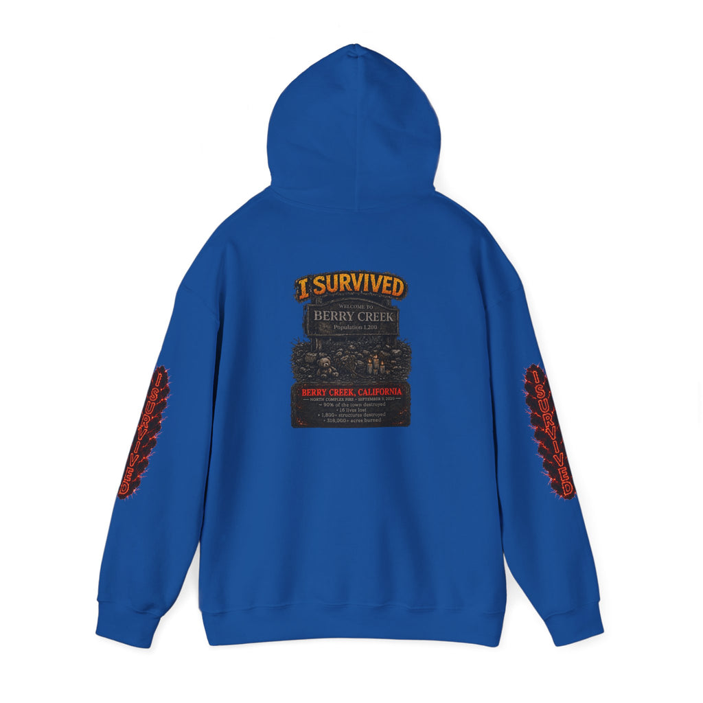 I Survived 2020 — Director's Cut S2:E1 "Berry Creek" | Wildfire Edition Memorial Hoodie Sweatshirt