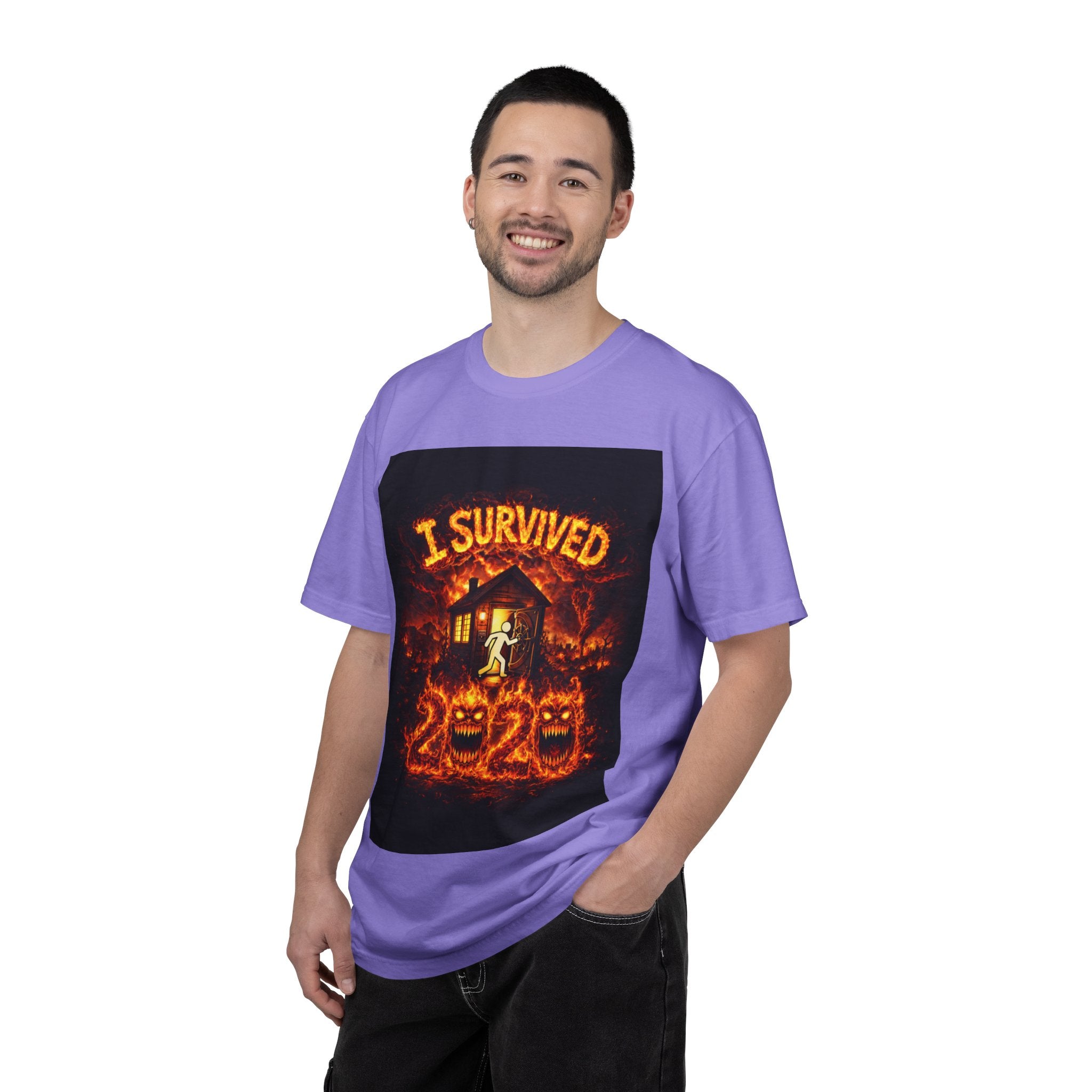 I Survived 2020 — S2:E2 "The Bobcat Fire" | Wildfire Edition Memorial Unisex Garment-Dyed T-shirt