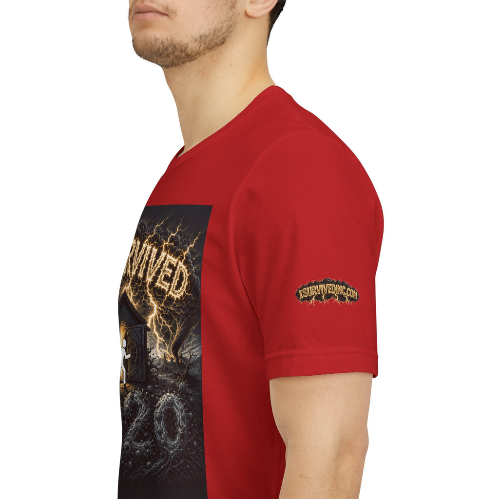 I Survived 2020 — Original Design Teaser Tee | Season 1 Premiere Drop Unisex Jersey Short Sleeve Tee