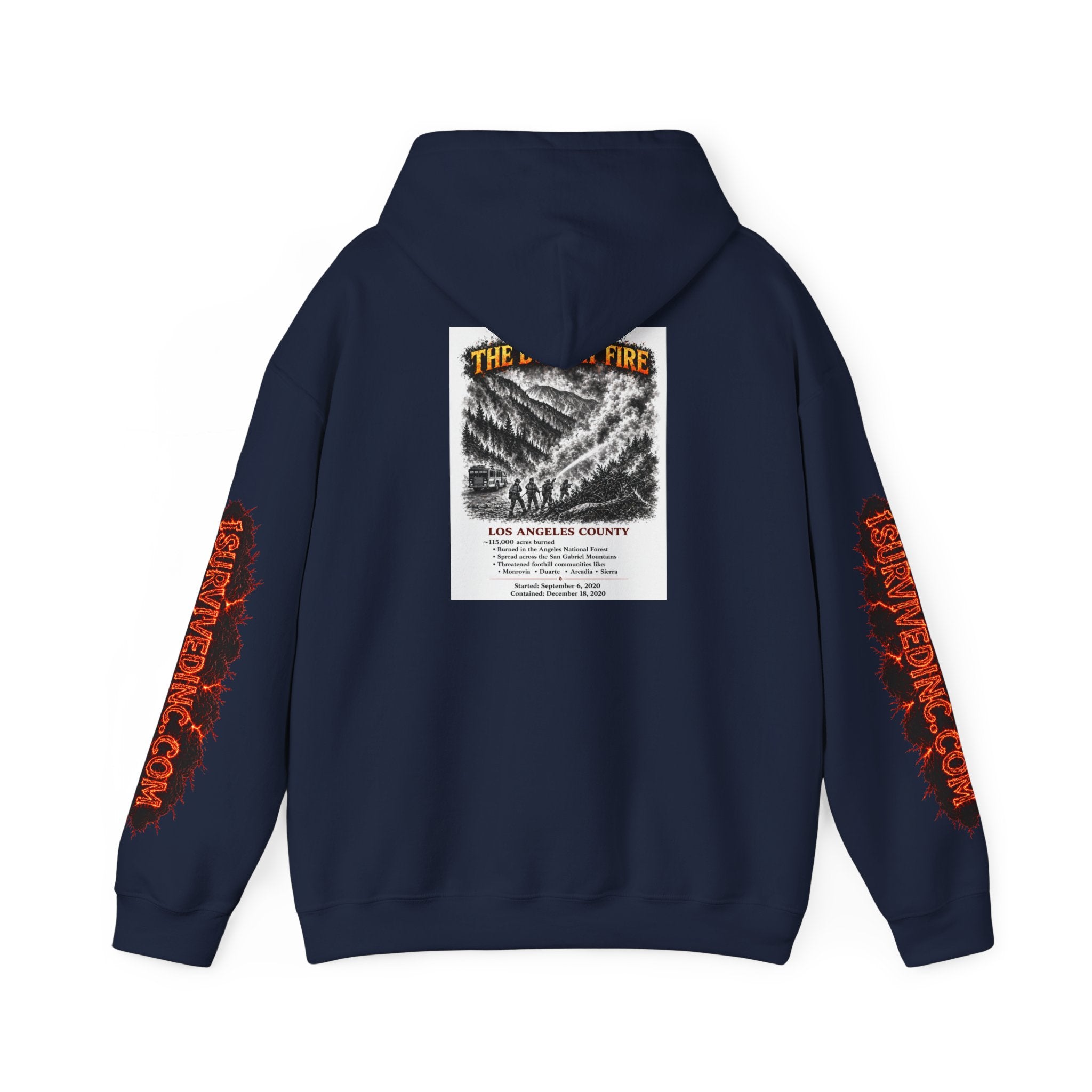 I Survived 2020 — S2:E2 "The Bobcat Fire" | Wildfire Edition Memorial Hoodie Sweatshirt
