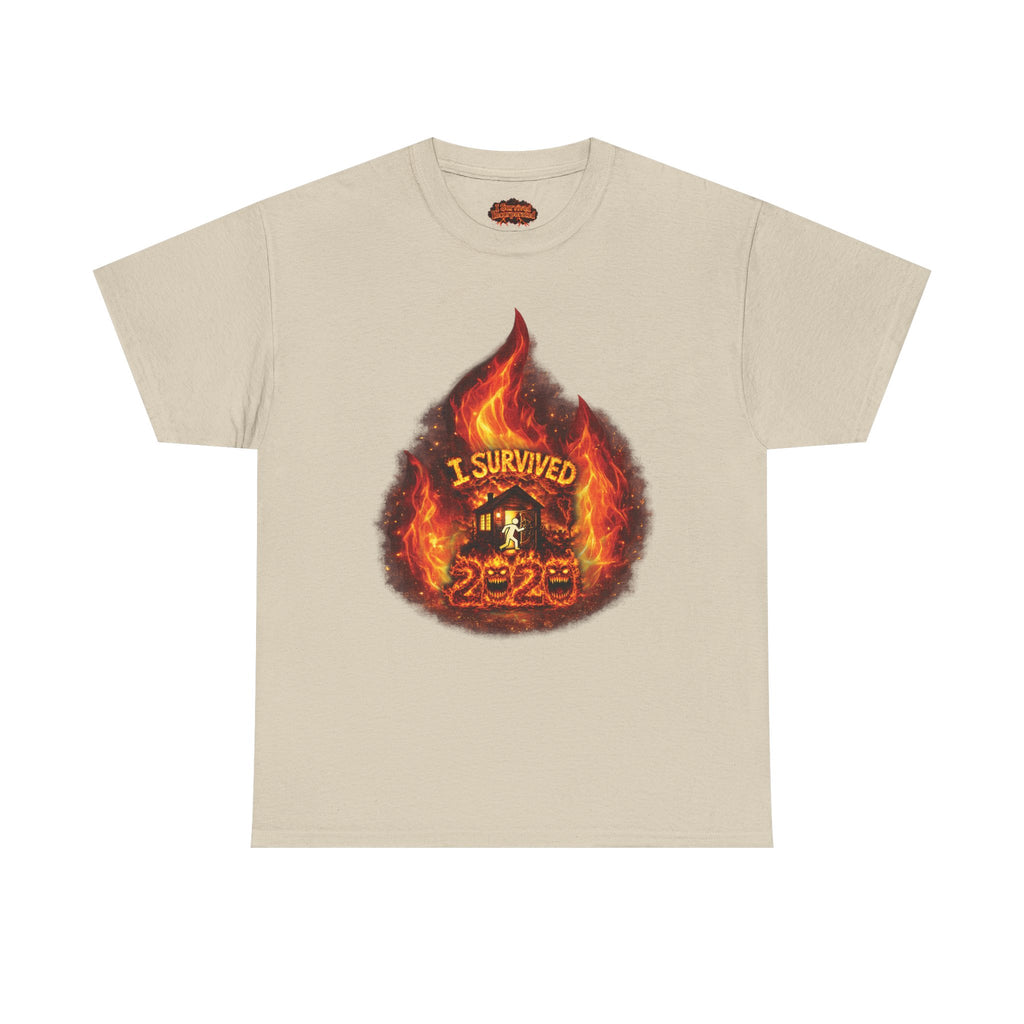 I Survived 2020 — Director's Cut S2:E2 "The Bobcat Fire" | Wildfire Edition Memorial Unisex Heavy Cotton Tee