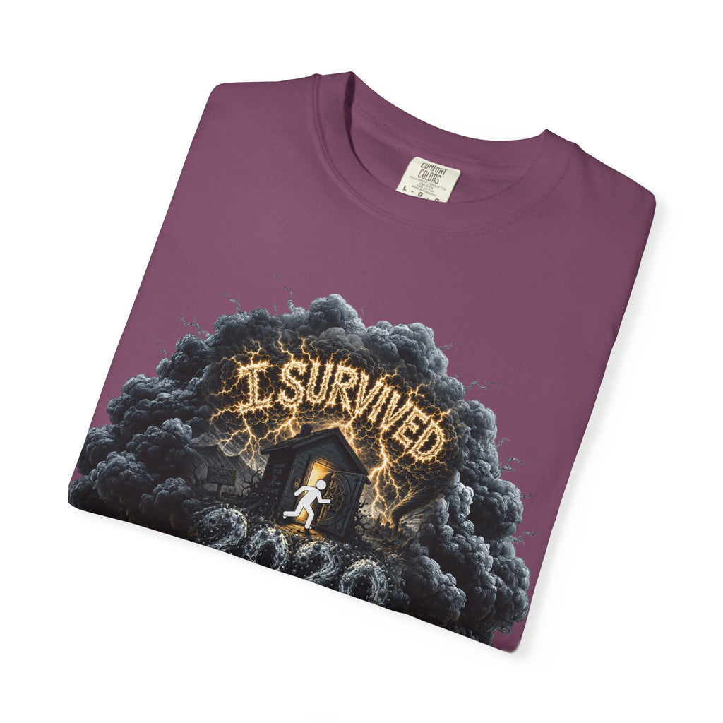 I Survived 2020 — Original Design Teaser Tee | Season 1 Premiere Drop Unisex Garment-Dyed T-shirt
