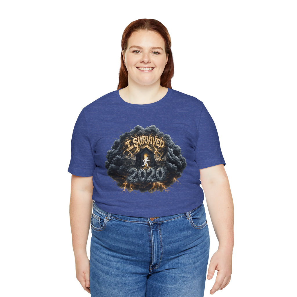 I Survived 2020 — Director's Cut Original Design Teaser Tee | Season 1 Premiere Drop Unisex Jersey Short Sleeve Tee