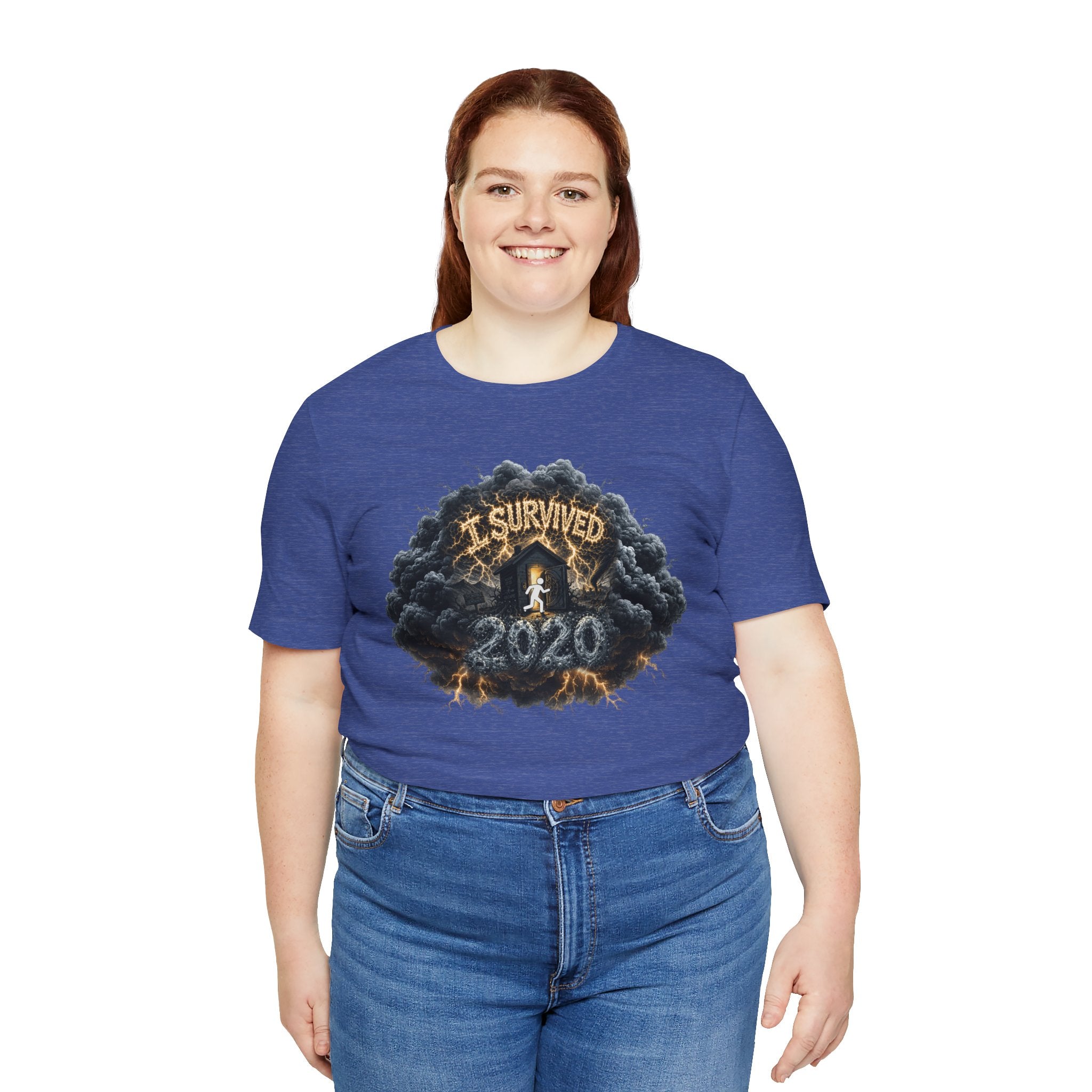 I Survived 2020 — Director's Cut Original Design Teaser Tee | Season 1 Premiere Drop Unisex Jersey Short Sleeve Tee