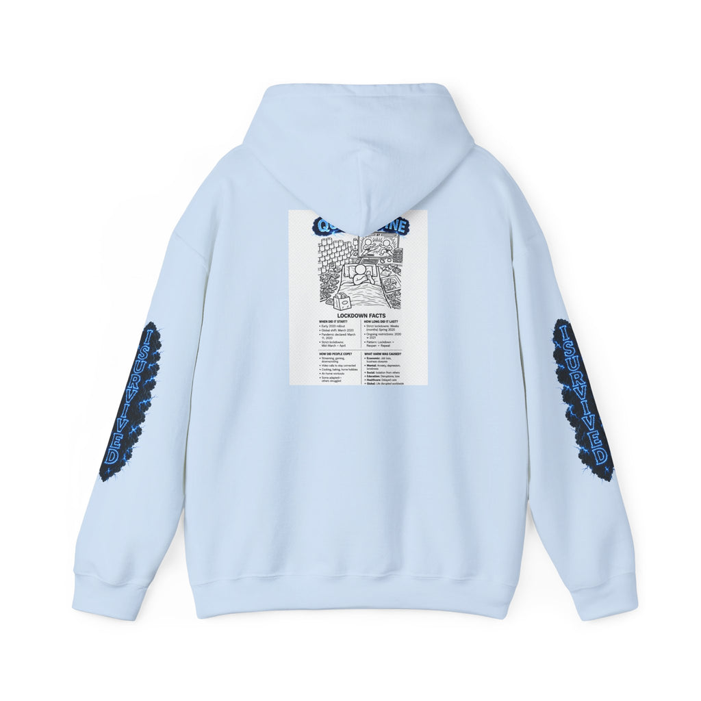I Survived 2020 — Director's Cut S3:E1 "Quarantine" | Lockdown Edition Documentary Hoodie Sweatshirt