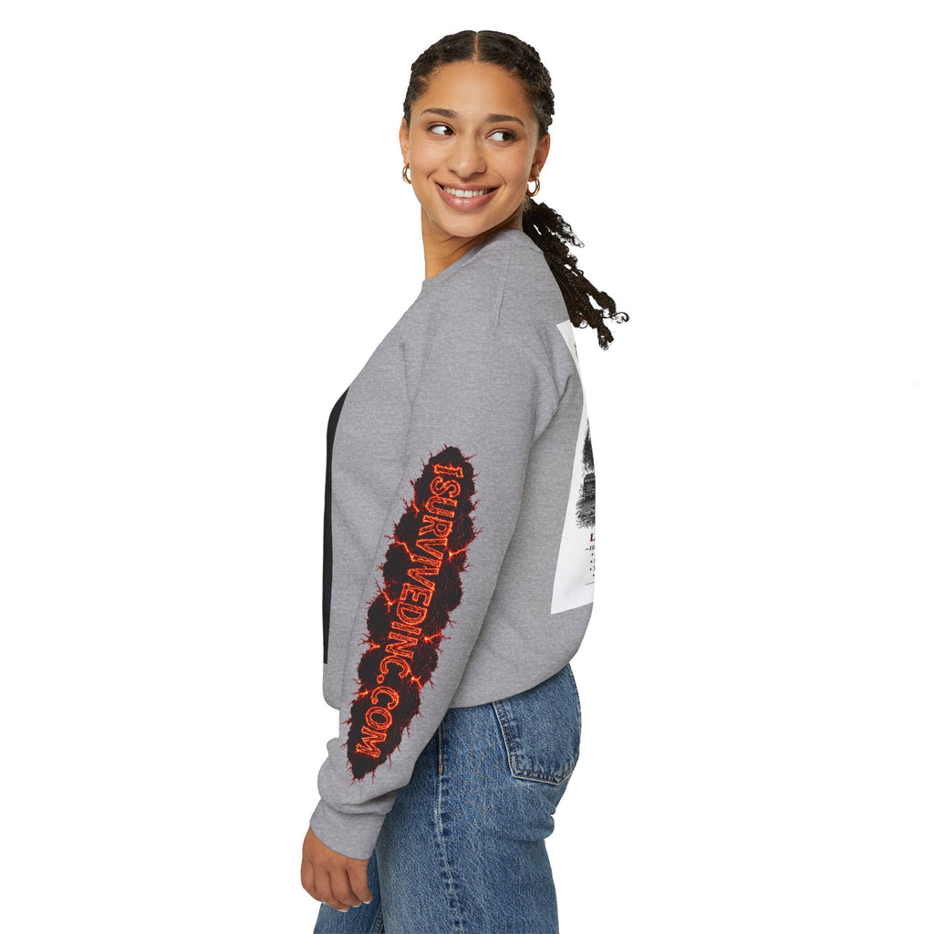 I Survived 2020 — S2:E2 "The Bobcat Fire" | Wildfire Edition Memorial Unisex Heavy Blend™ Crewneck Sweatshirt