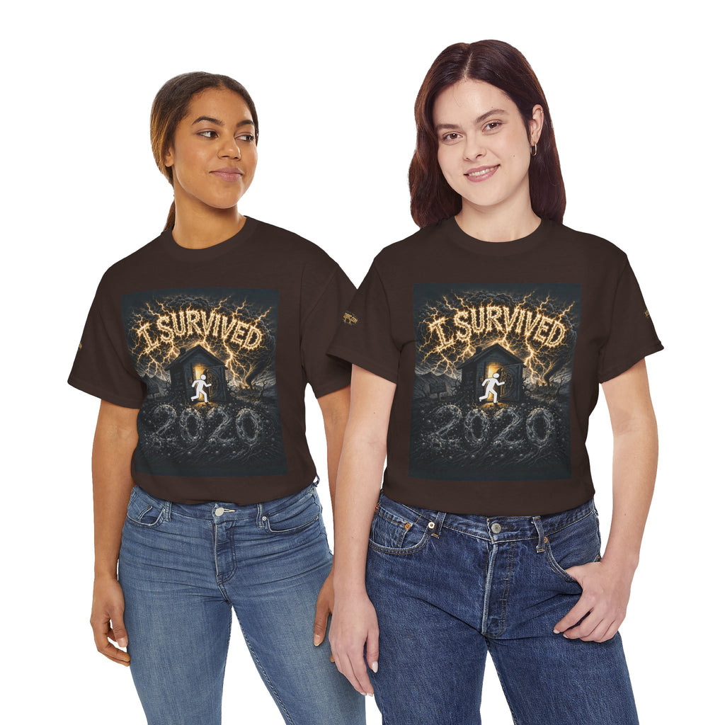 I Survived 2020 — Original PILOT Design: Special Edition Unisex Heavy Cotton Tee