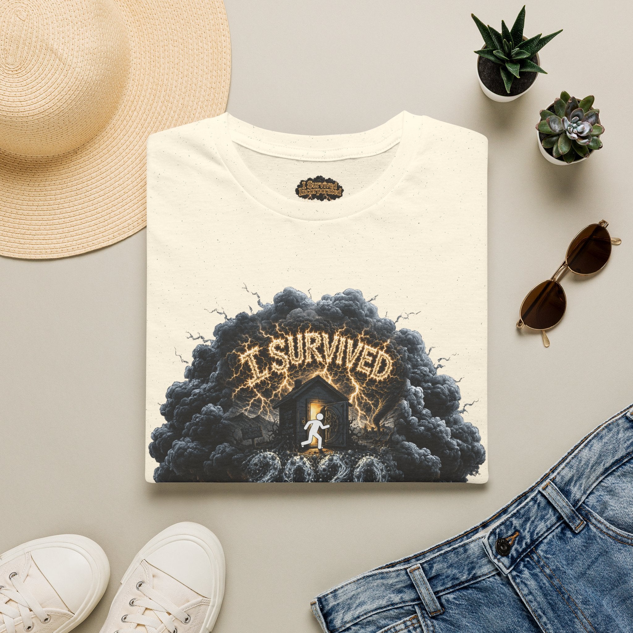 I Survived 2020 — Director's Cut Original Design Teaser Tee | Season 1 Premiere Drop Unisex Softstyle T-Shirt