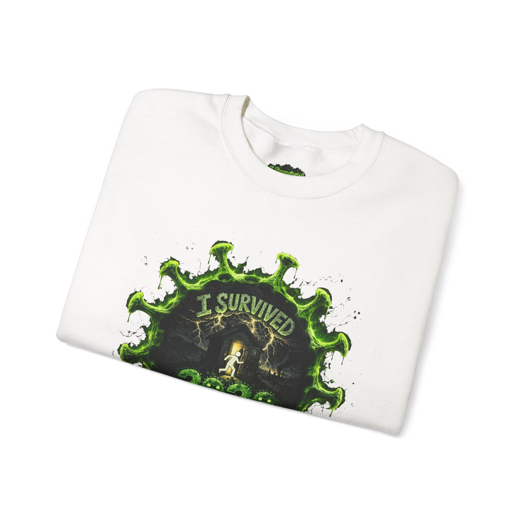 I Survived 2020 — Director's Cut S1:E5 "Delivery Doomsday" | Pandemic Edition Unisex Heavy Blend™ Crewneck Sweatshirt