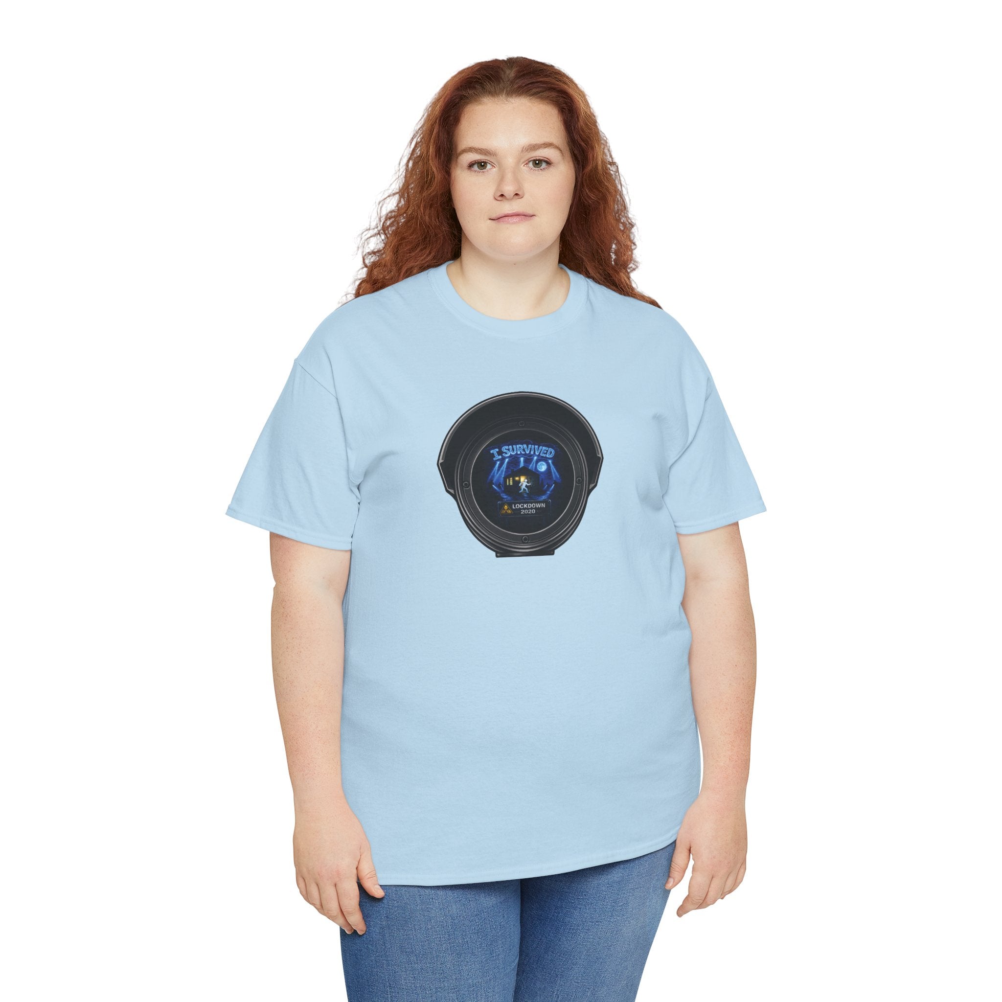 I Survived 2020 — LOCKDOWN S3:E1: Director's Cut "Quarantine" Unisex Heavy Cotton Tee