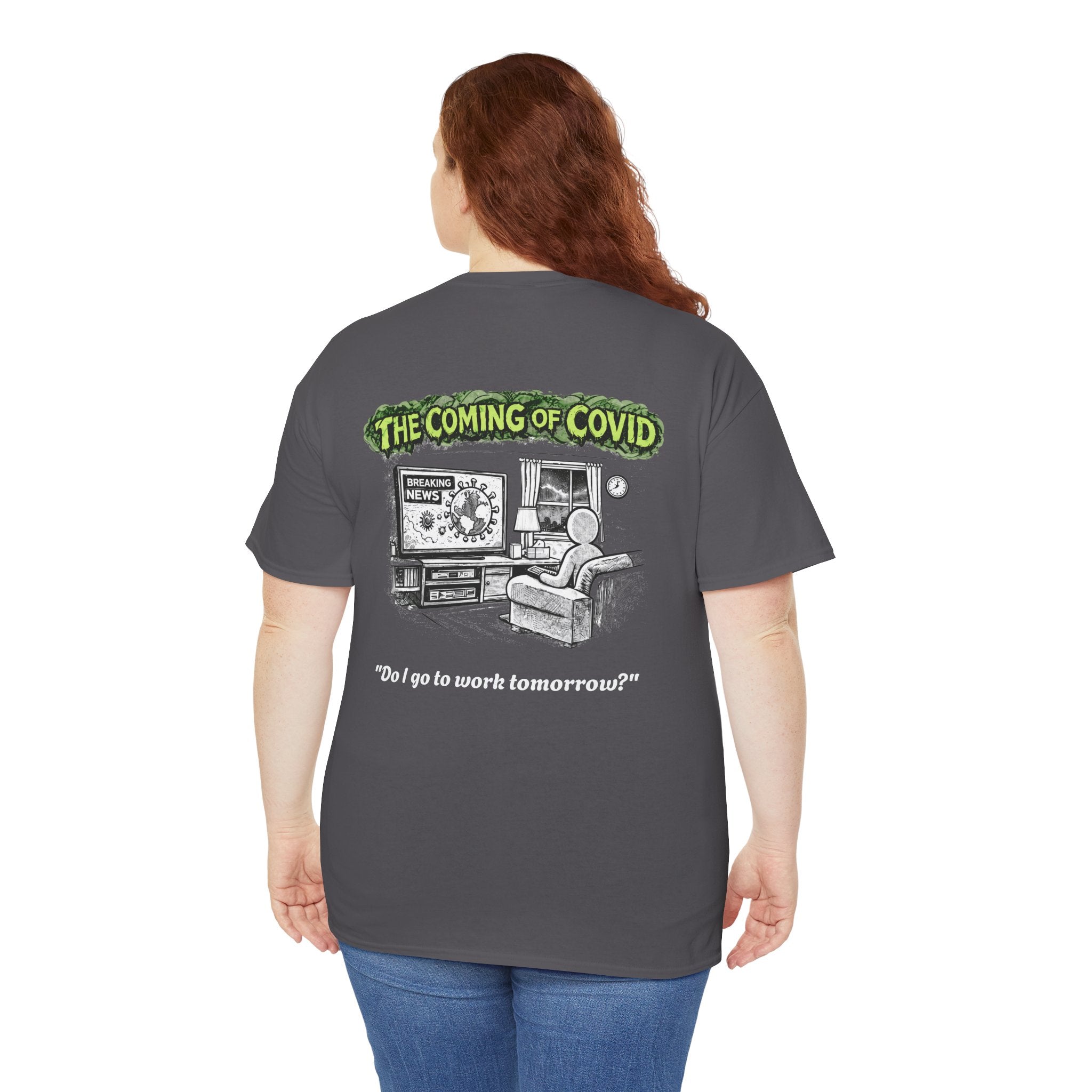 I Survived 2020 — Director's Cut S1:E2 "The Coming of COVID" | Pandemic Edition Unisex Heavy Cotton Tee