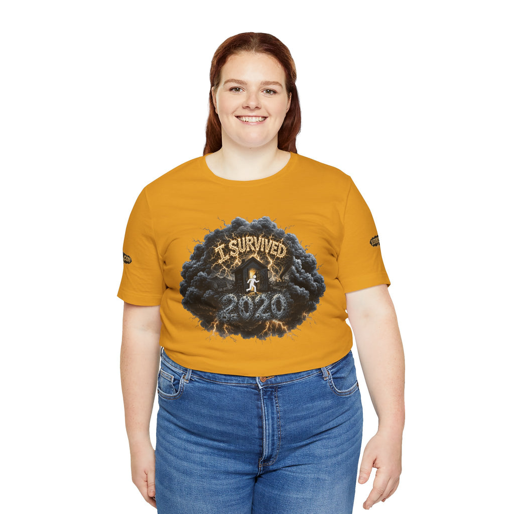 I Survived 2020 — Director's Cut Original Design Teaser Tee | Season 1 Premiere Drop Unisex Jersey Short Sleeve Tee