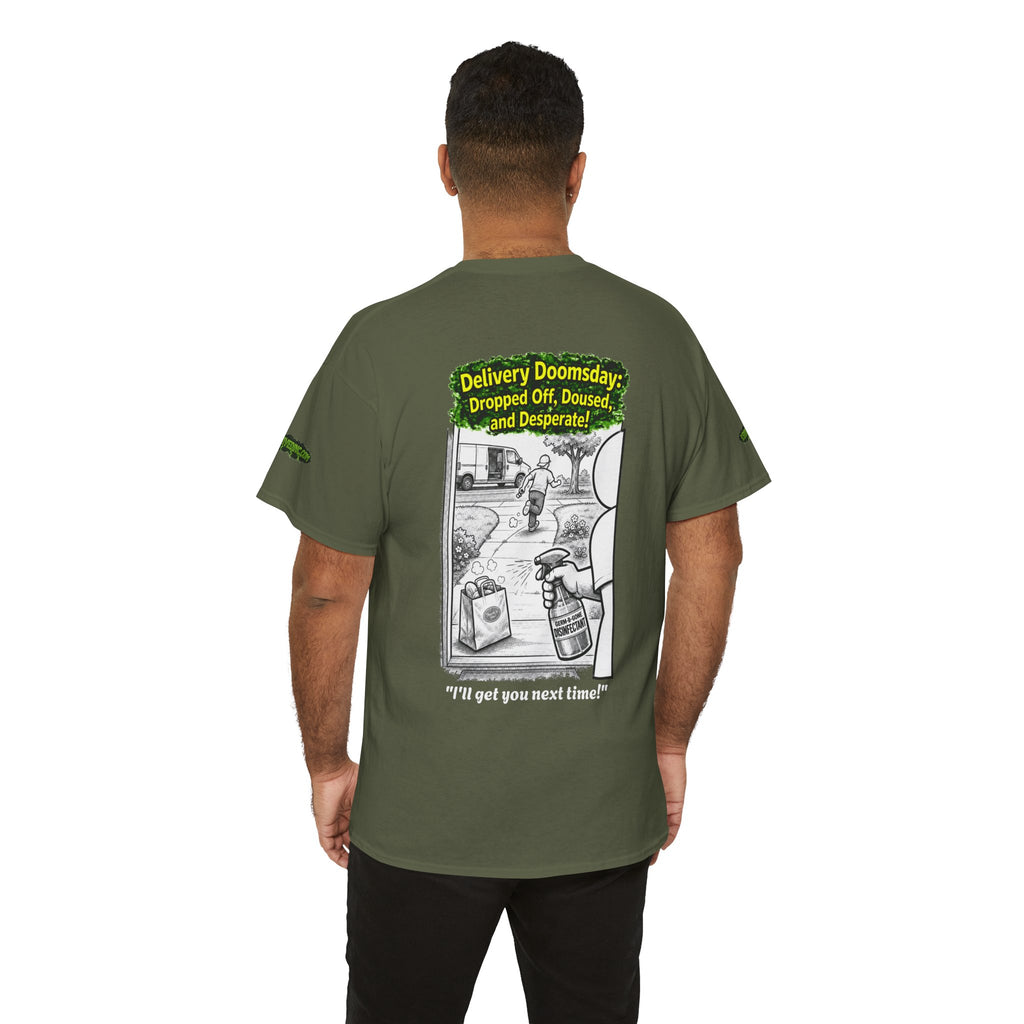 I Survived 2020 — PANDEMIC S1:E5: Director's Cut Special Edition "Delivery Doomsday" Unisex Heavy Cotton Tee