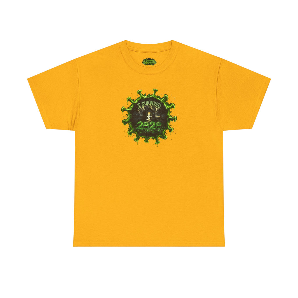 I Survived 2020 — PANDEMIC S1:E3: Director's Cut "The Jab!" Unisex Heavy Cotton Tee