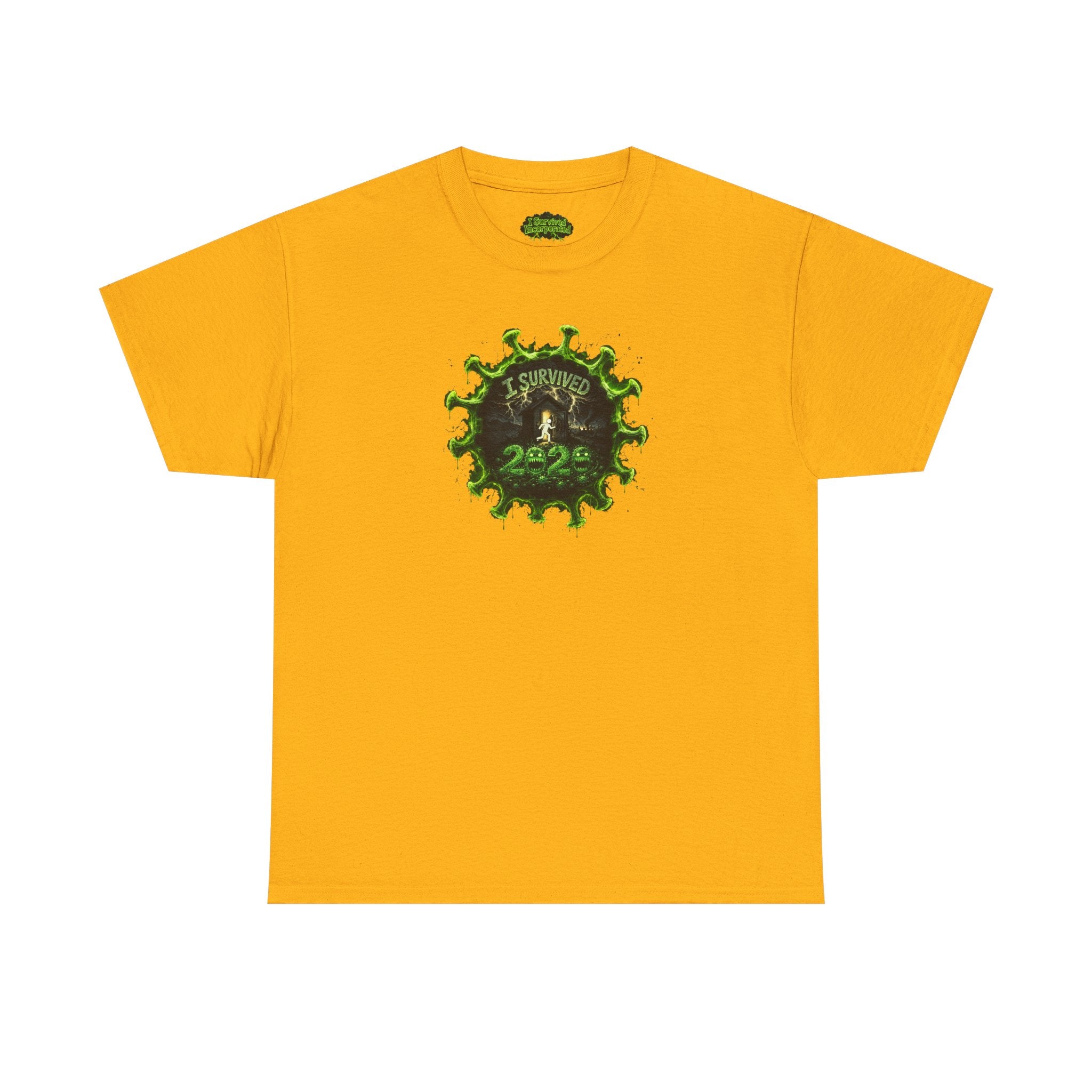 I Survived 2020 — PANDEMIC S1:E3: Director's Cut "The Jab!" Unisex Heavy Cotton Tee