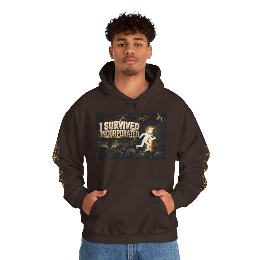 I Survived Incorporated Hoodie Sweatshirt – Original Design Teaser