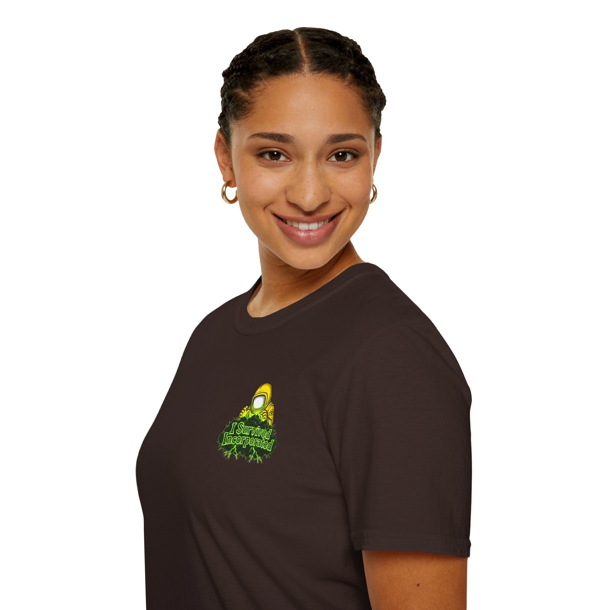 I Survived 2020 — "Please Stand By" Test Pattern Toxic Signal Tee Summer Premiere Unisex Softstyle T-Shirt