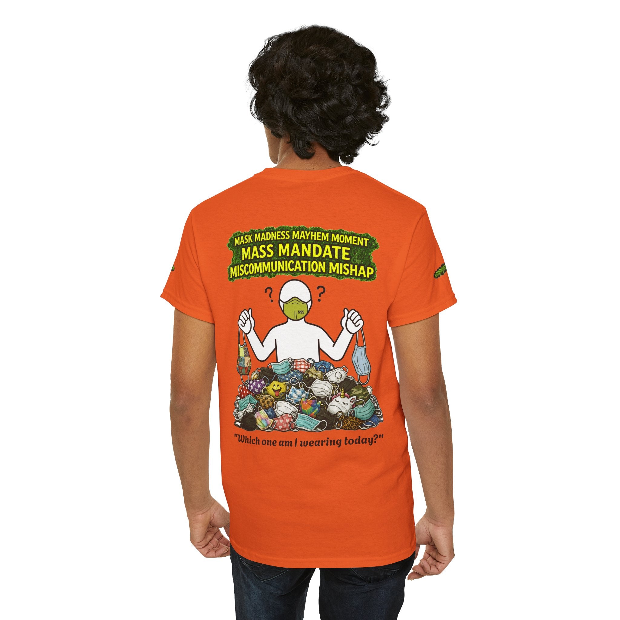 I Survived 2020 — PANDEMIC S1:E4: Special Edition "Mask Madness" Unisex Heavy Cotton Tee