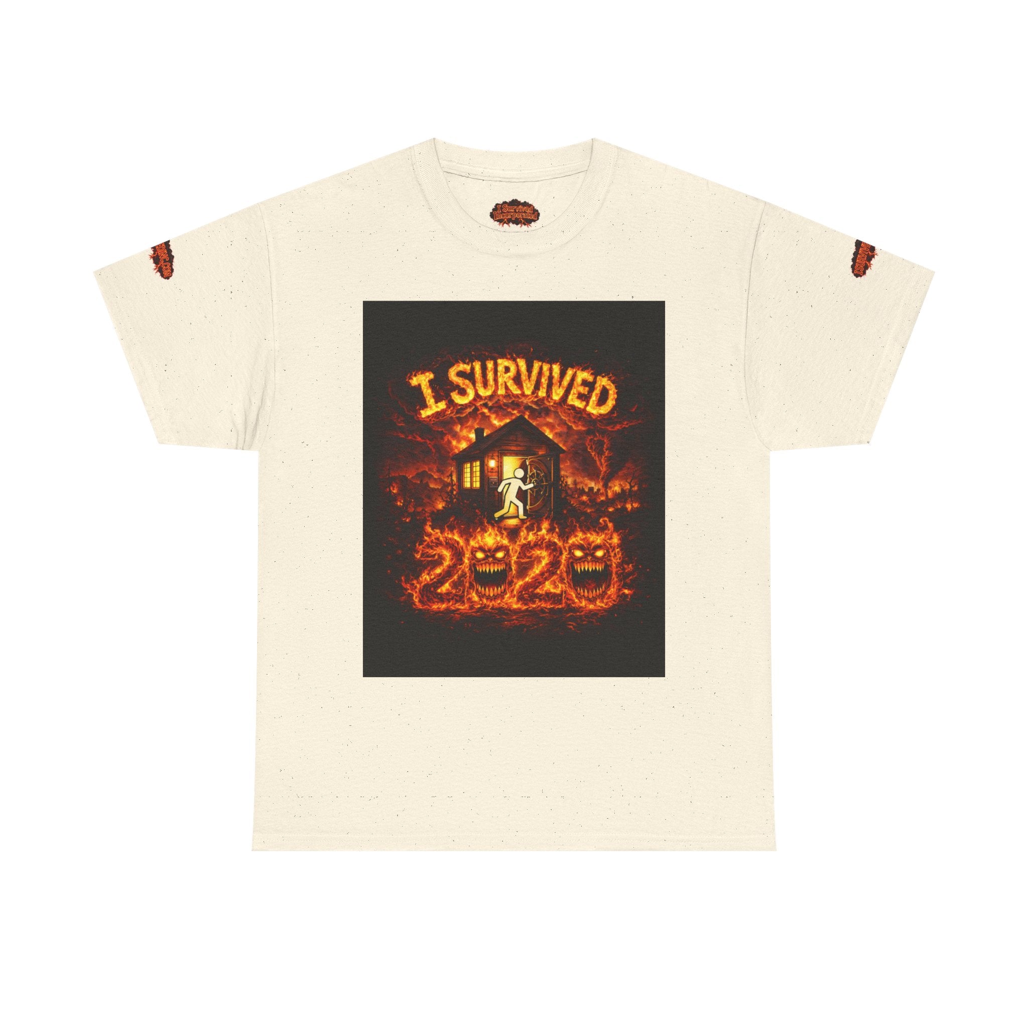 J'ai survécu à 2020 — S2:E1 "Berry Creek" | T-shirt Unisexe en Coton Épais Mémorial Édition Incendie de Forêt (ÉDITION SPÉCIALE)