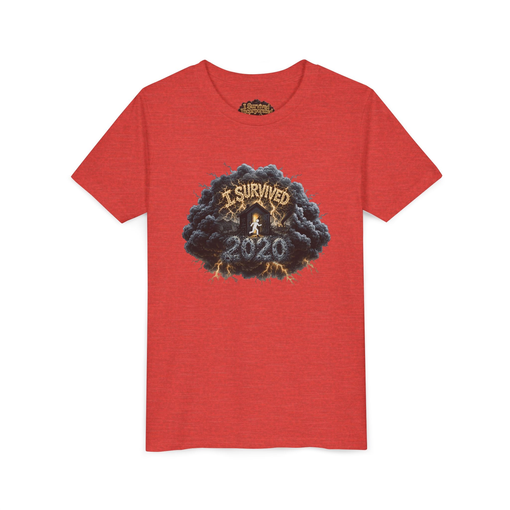 I Survived 2020 — Director's Cut Original Design Teaser Tee | Season 1 Premiere Drop Youth Short Sleeve Tee