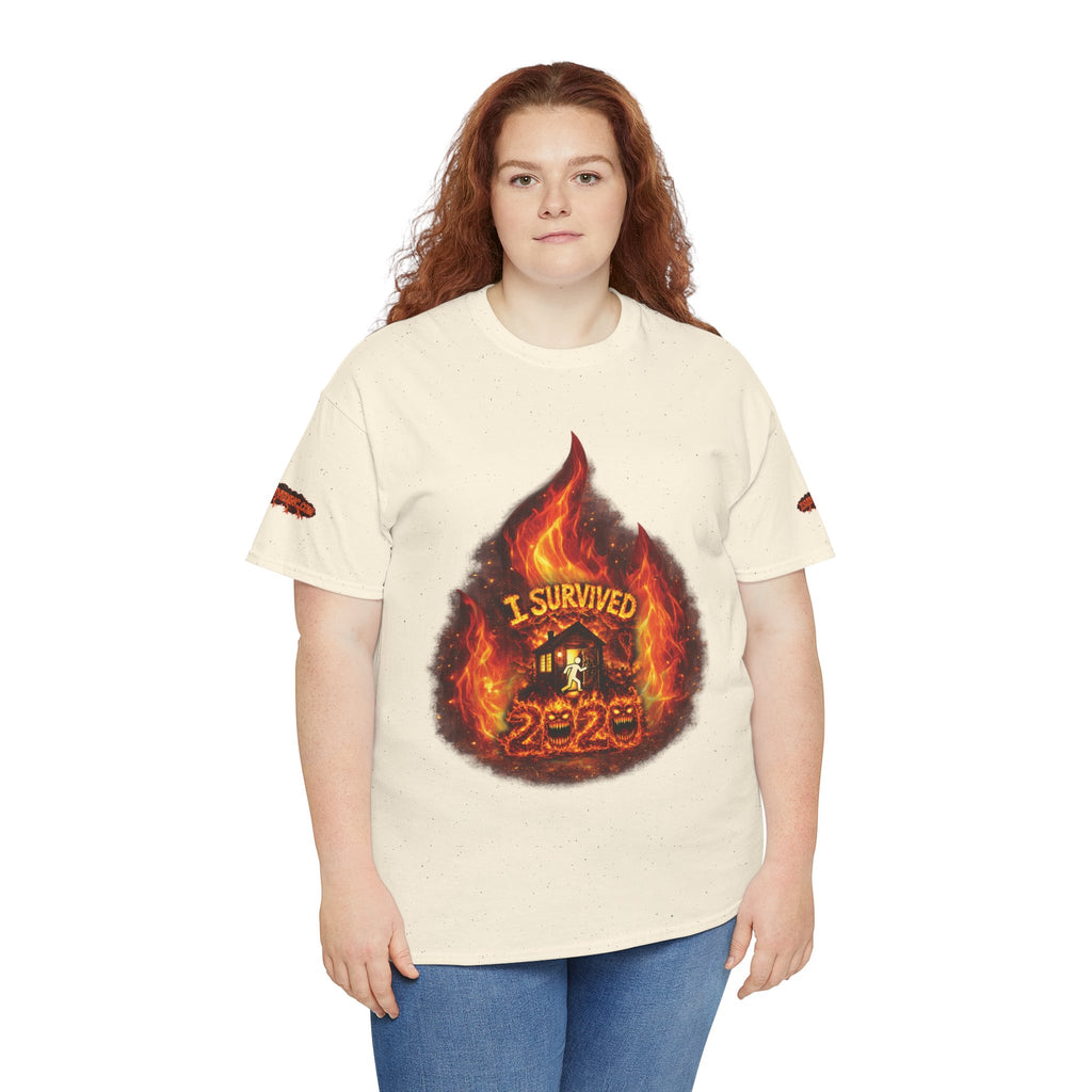 I Survived 2020 — Director's Cut S2:E2 "The Bobcat Fire" | Wildfire Edition Memorial Unisex Heavy Cotton Tee (SPECIAL EDITION)