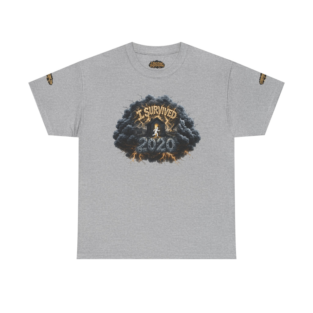 I Survived 2020 — Director's Cut Original Design Teaser Tee | Season 1 Premiere Drop Unisex Heavy Cotton Tee (SPECIAL EDITION)