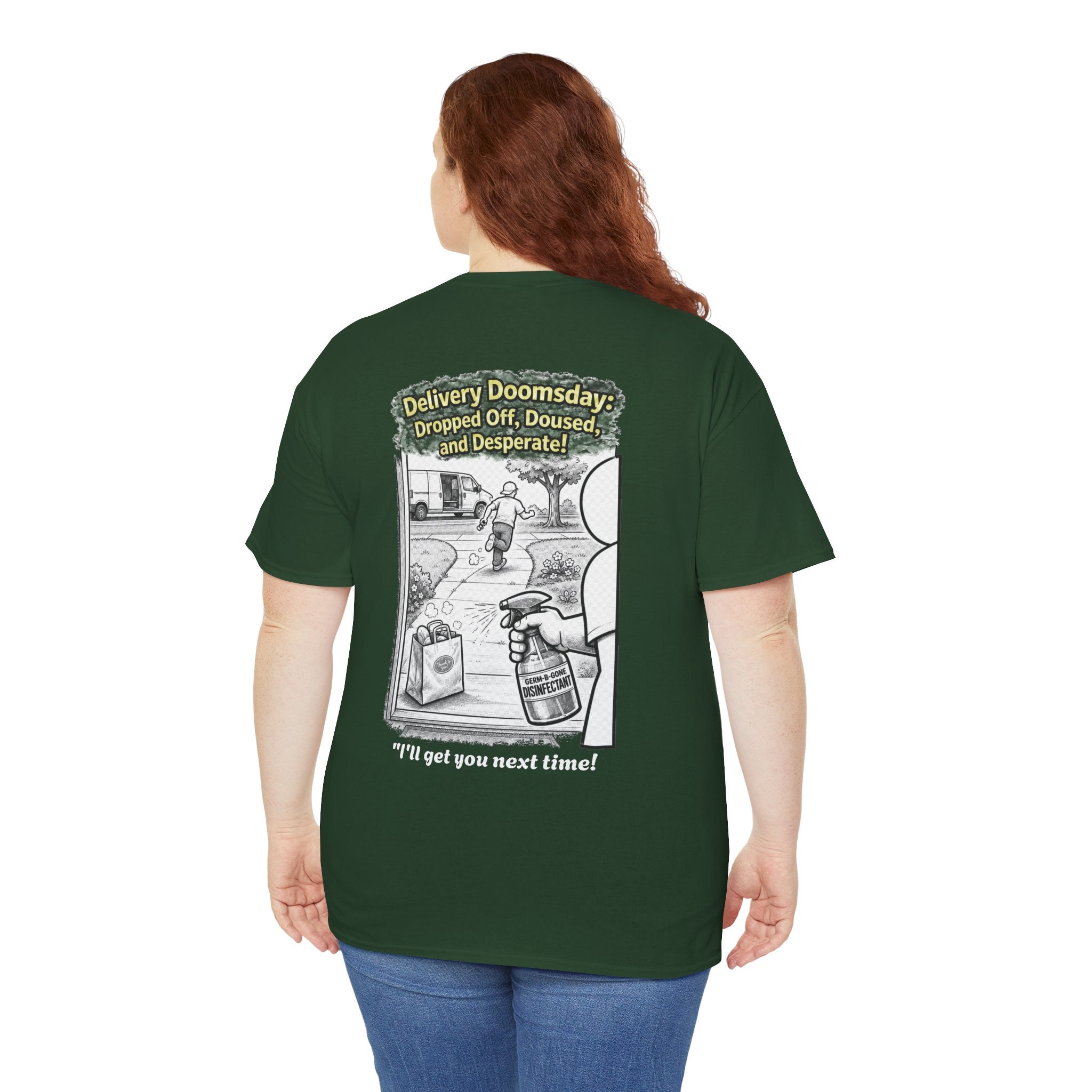 I Survived 2020 — Director's Cut S1:E5 "Delivery Doomsday" | Pandemic Edition Unisex Heavy Cotton Tee