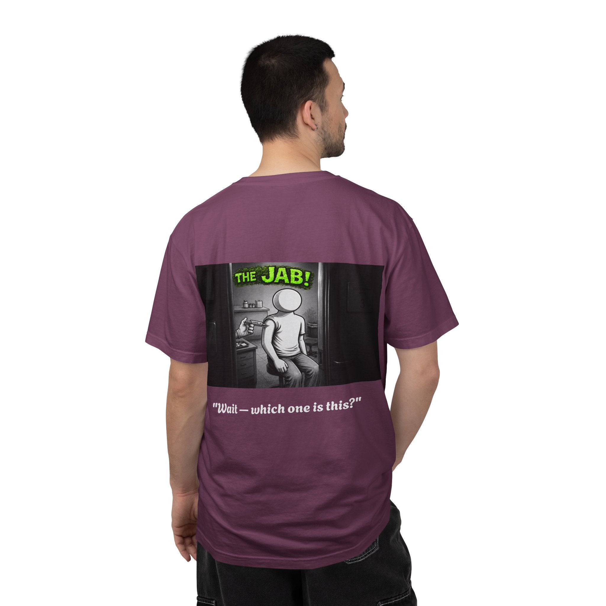 I Survived 2020 — S1:E3 "The Jab!" | Pandemic Edition Unisex Garment-Dyed T-shirt