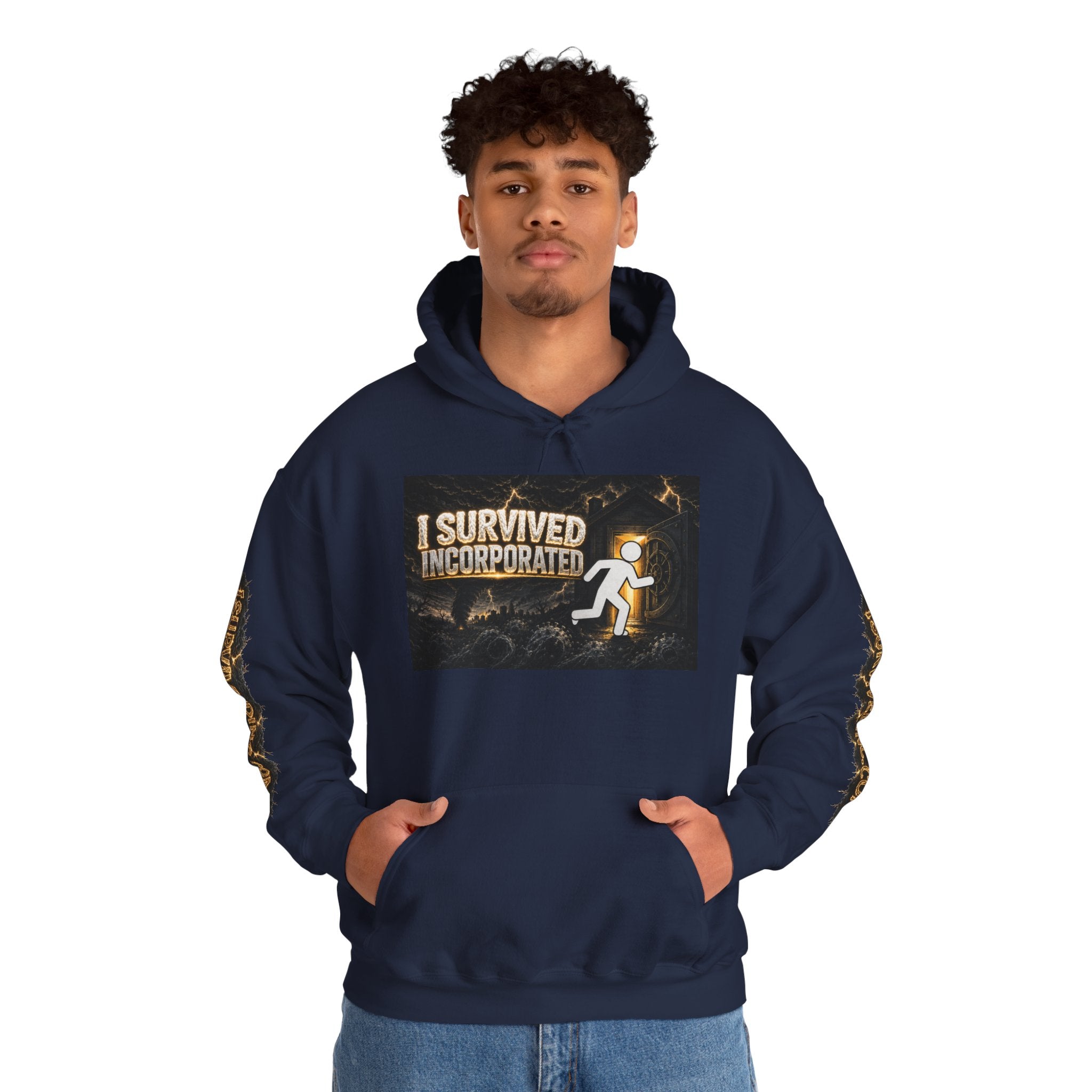 I Survived Incorporated Hoodie Sweatshirt – Original Design Teaser