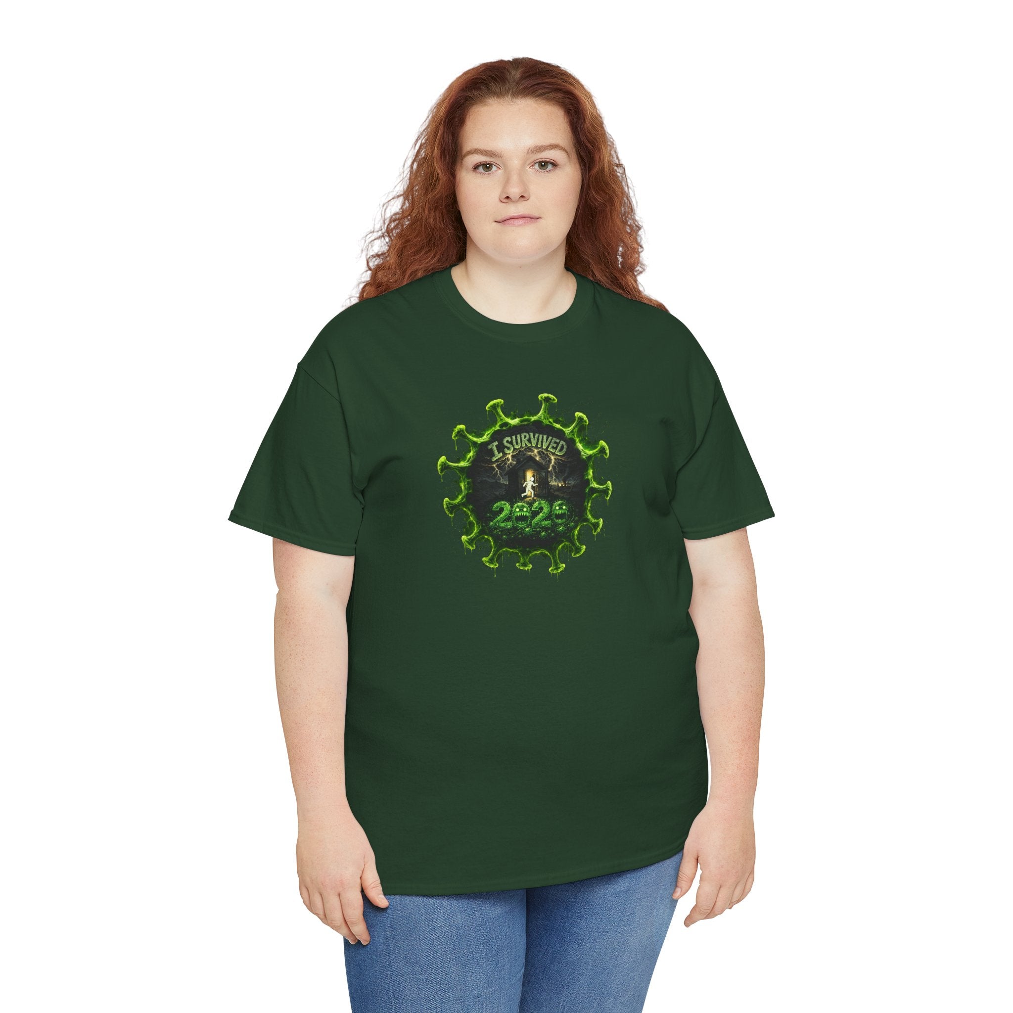 I Survived 2020 — PANDEMIC S1:E4: Director's Cut "Mask Madness" Unisex Heavy Cotton Tee