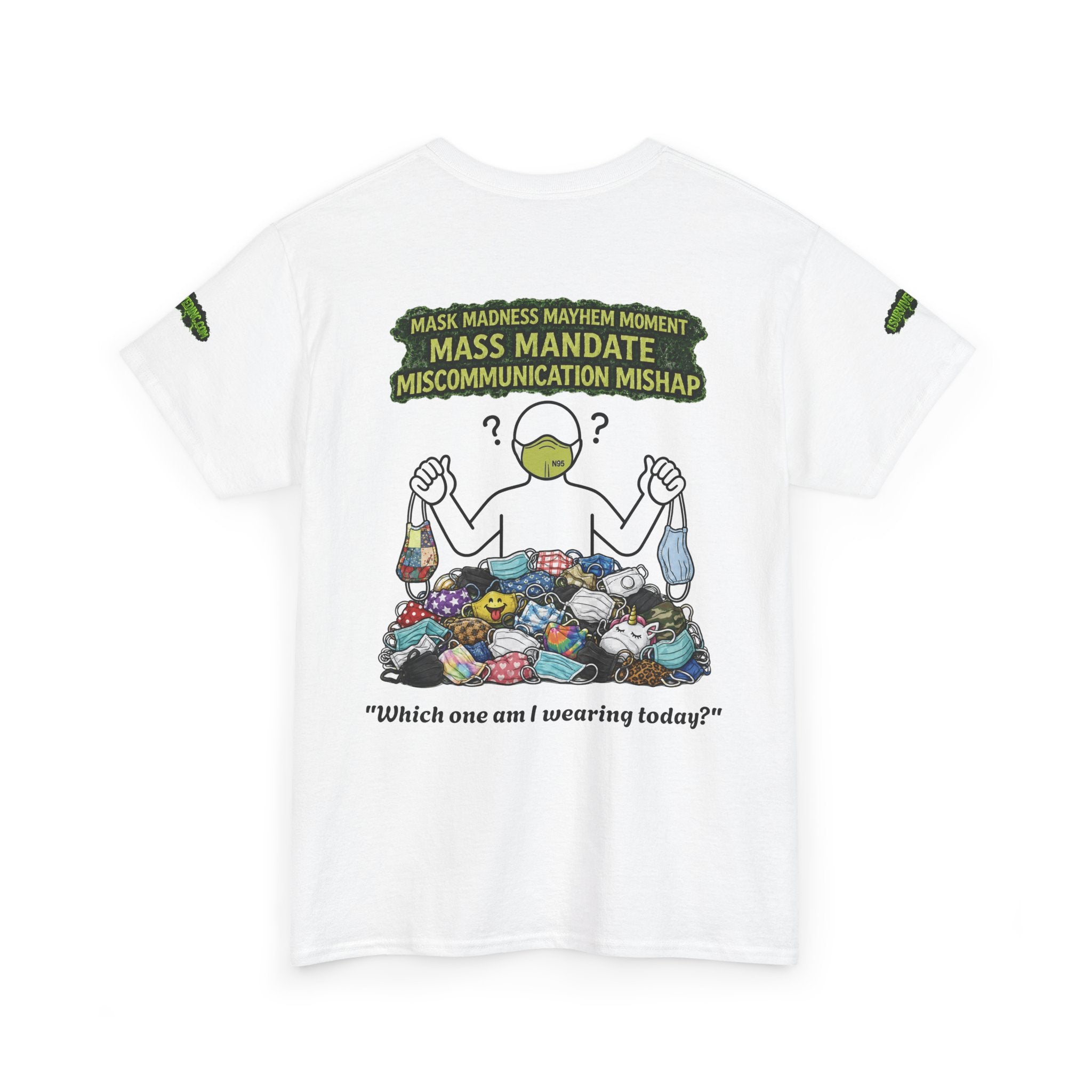 I Survived 2020 — Director's Cut S1:E4 "Mask Madness Mayhem Moment" | Pandemic Edition Unisex Heavy Cotton Tee (SPECIAL EDITION)