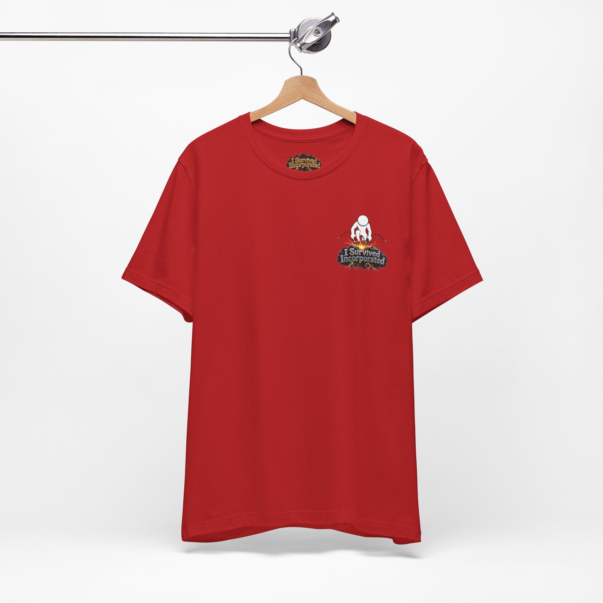 I Survived 2020 — "Please Stand By" Test Pattern Tee Summer Premier Unisex Jersey Short Sleeve Tee