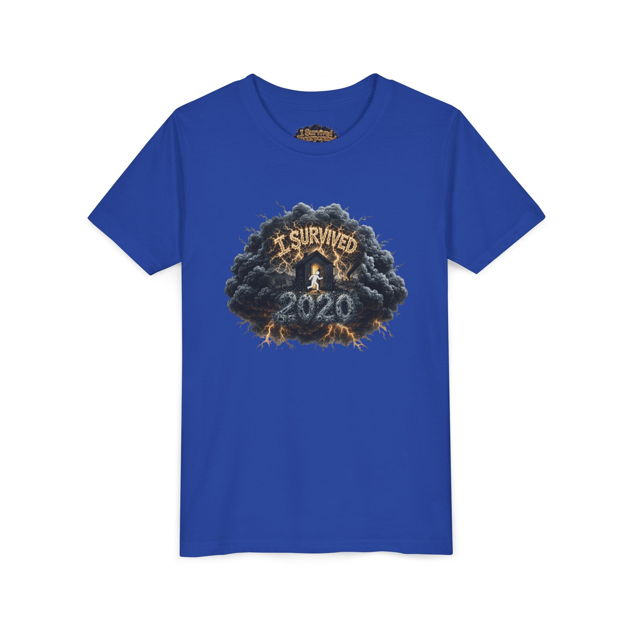 I Survived 2020 — Director's Cut Original Design Teaser Tee | Season 1 Premiere Drop Youth Short Sleeve Tee