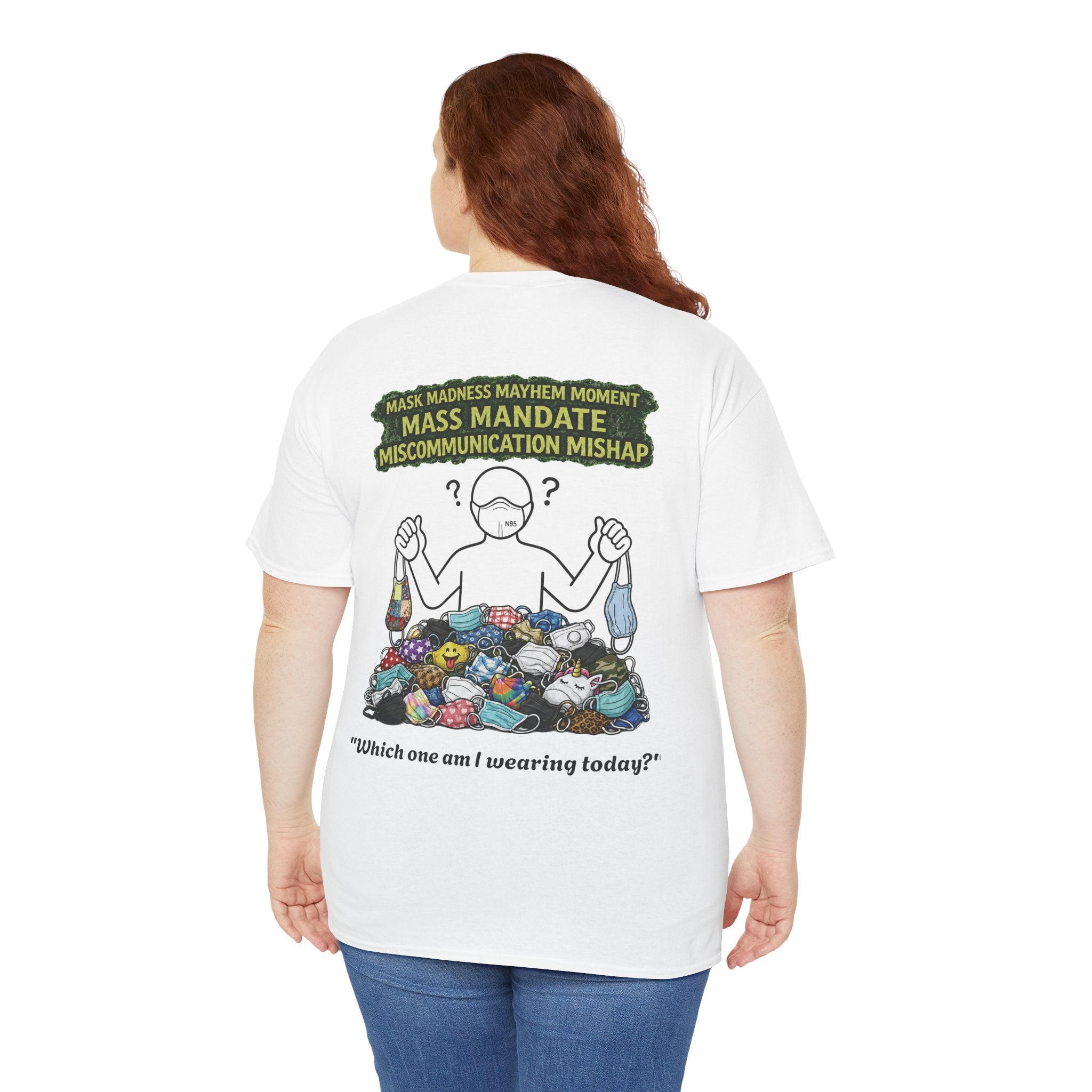 I Survived 2020 — S1:E4 "Mask Madness Mayhem Moment" | Pandemic Edition Unisex Heavy Cotton Tee