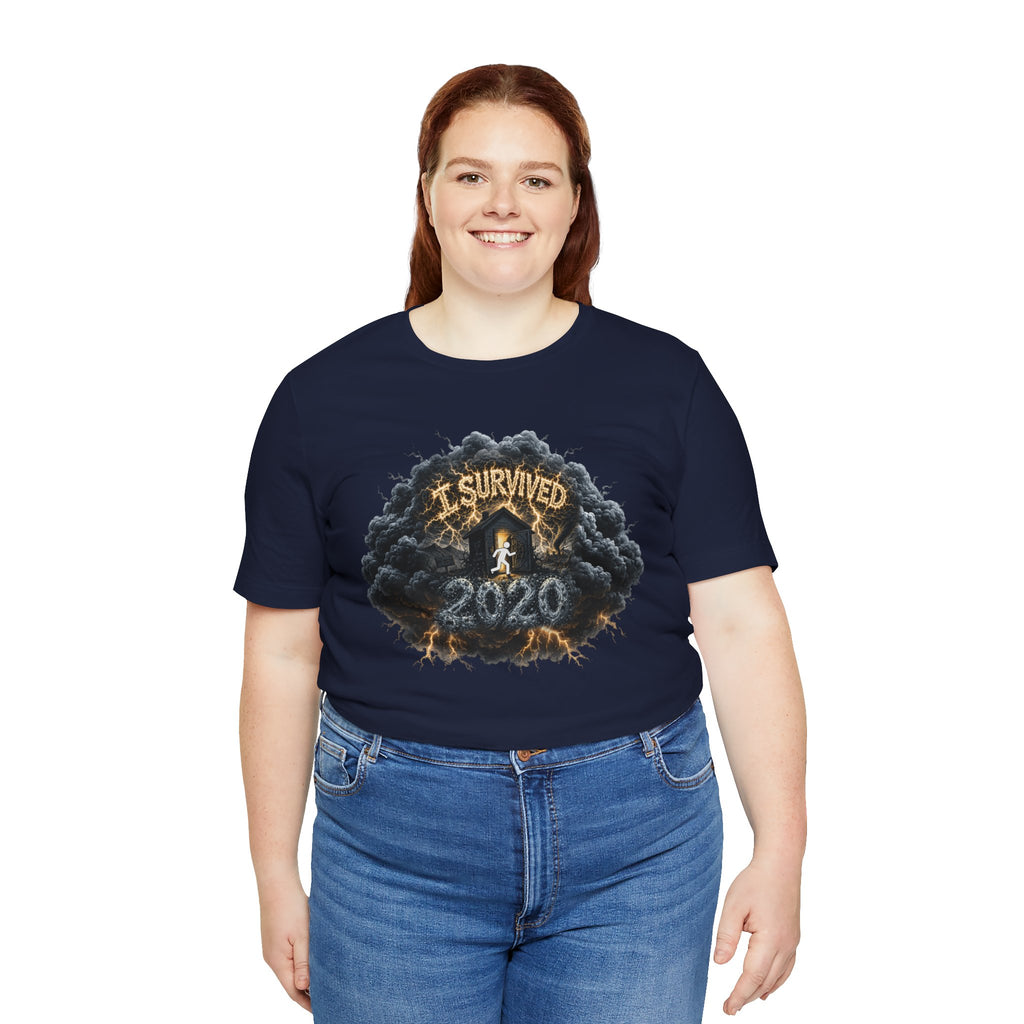I Survived 2020 — Director's Cut Original Design Teaser Tee | Season 1 Premiere Drop Unisex Jersey Short Sleeve Tee