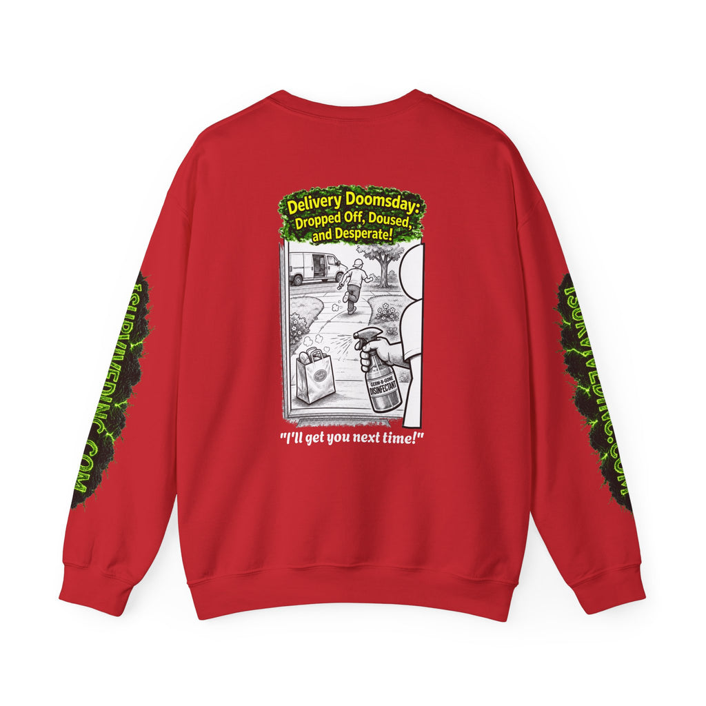I Survived 2020 — PANDEMIC S1:E5: "Delivery Doomsday" Unisex Heavy Blend™ Crewneck Sweatshirt