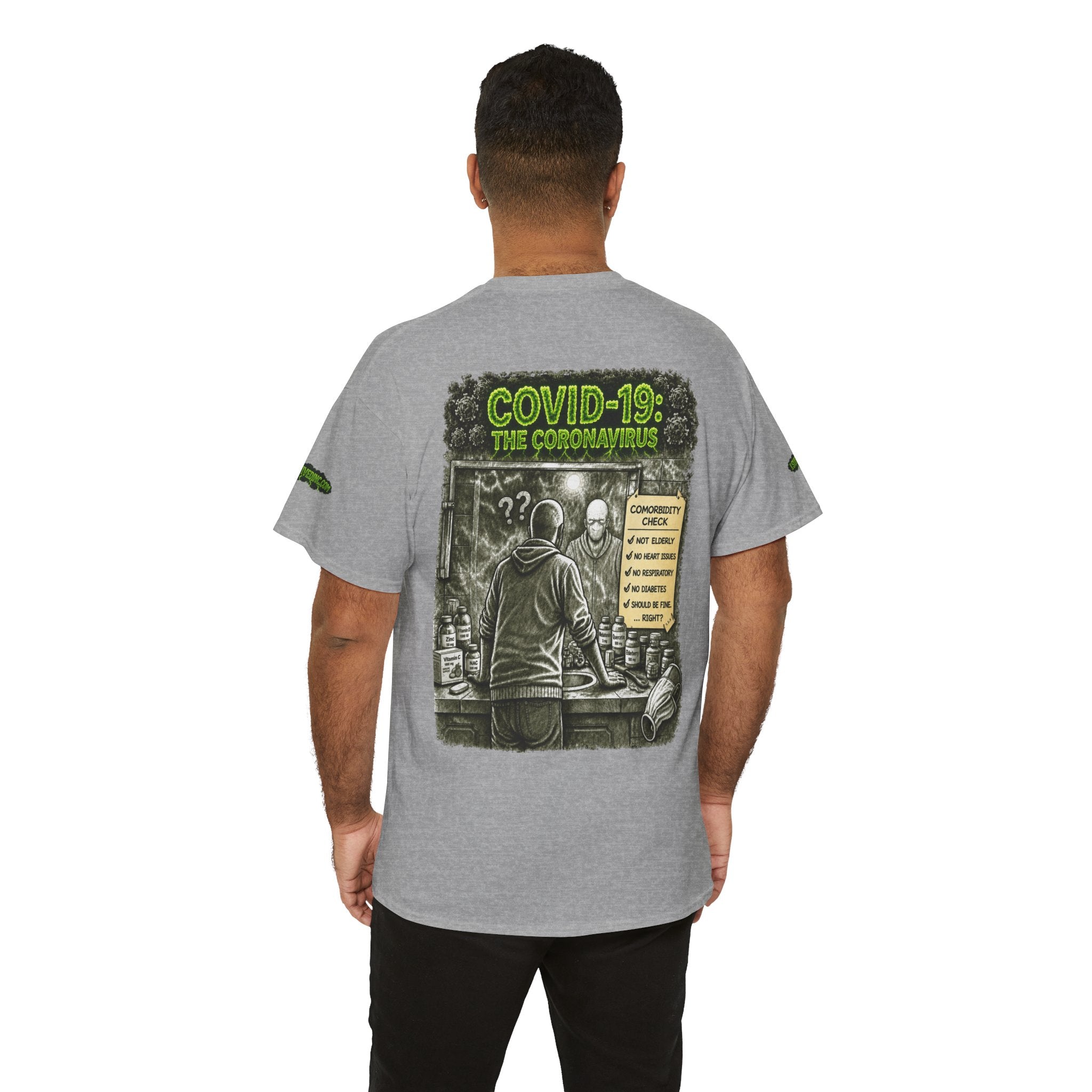I Survived 2020 — PANDEMIC S1:E1: Special Edition "COVID-19: The Coronavirus" Unisex Heavy Cotton Tee